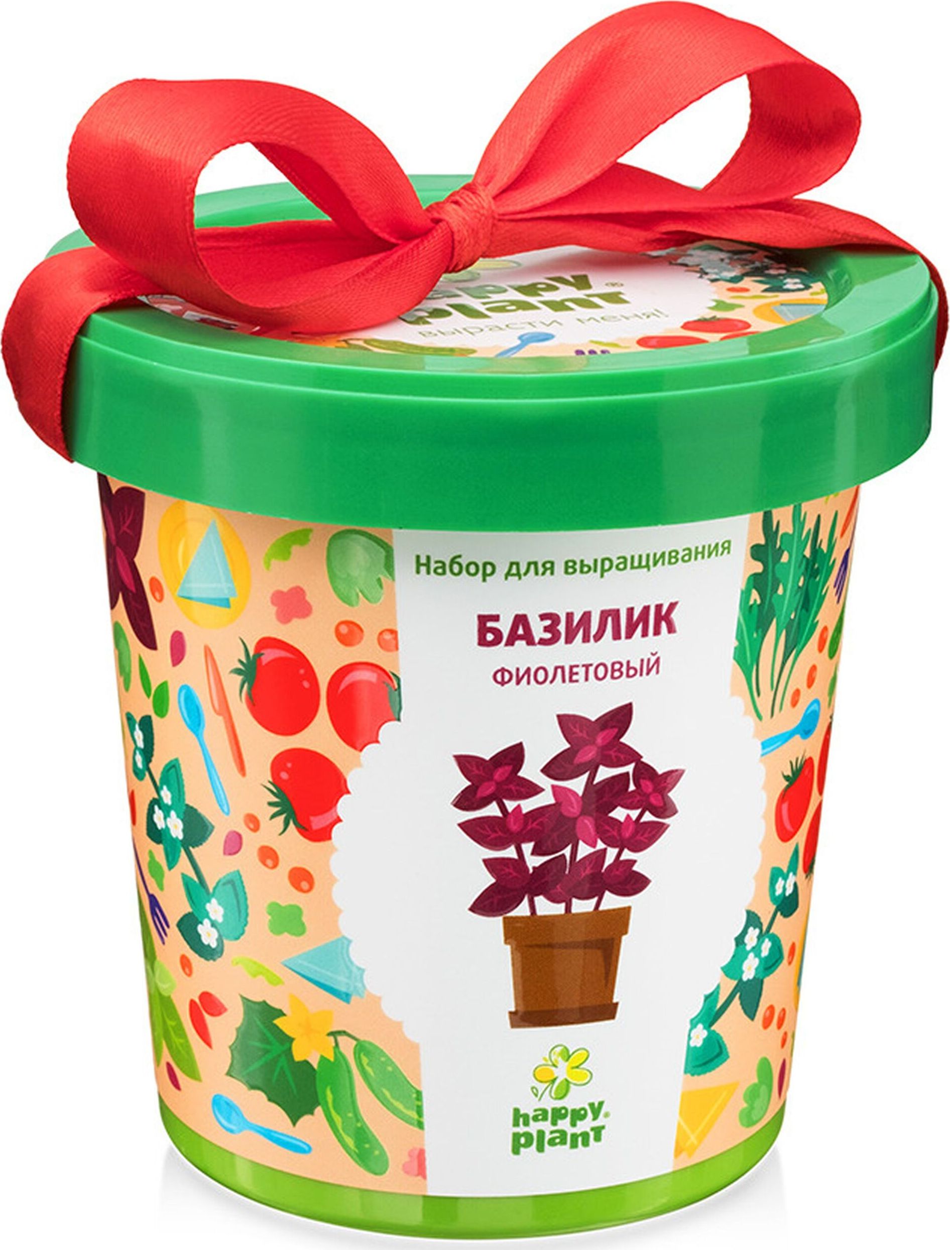 Изображение товара Набор для выращивания Happy Plant Базилик фиолетовый