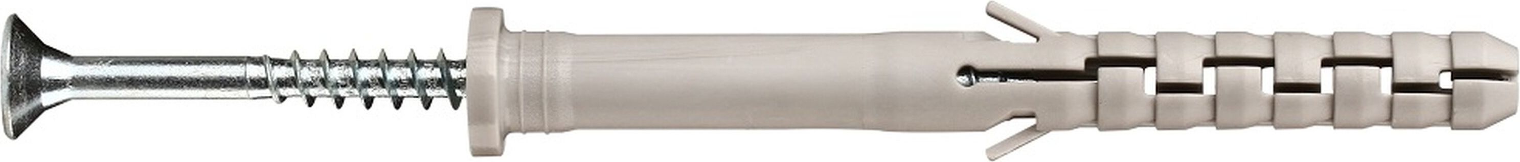 Изображение товара Дюбель для сквозного монтажа ЕВРОПАРТНЕР PNDS 8x80 мм с шурупом 12 шт