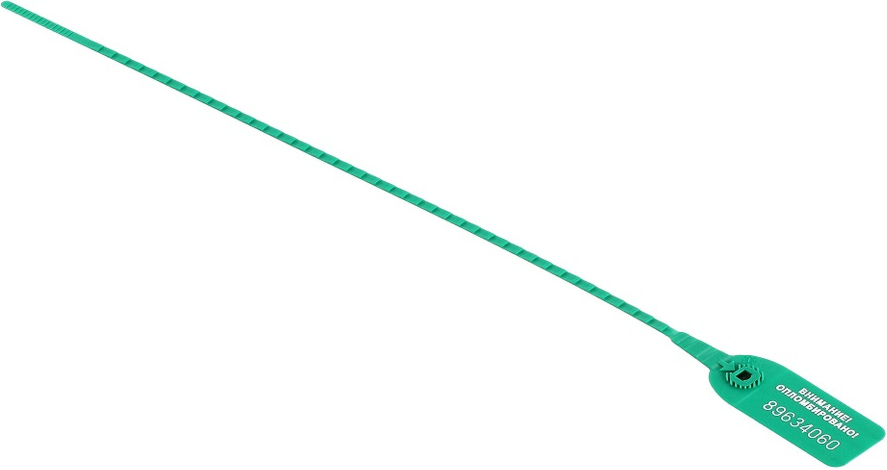 Изображение товара Номерная пластиковая пломба ЕВРОПАРТНЕР 240 мм 10 шт