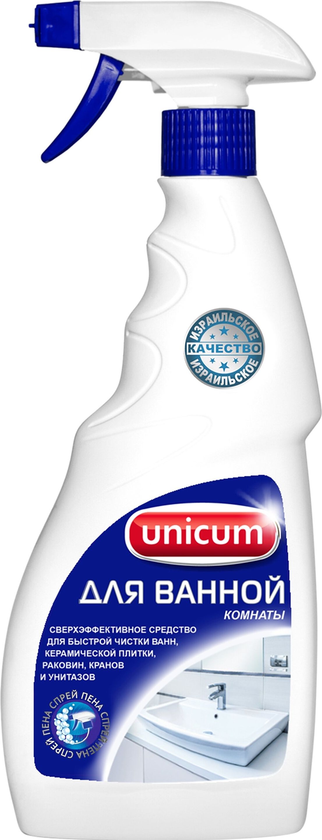 Изображение товара Средство для чистки ванной комнаты Unicum 0,50 л