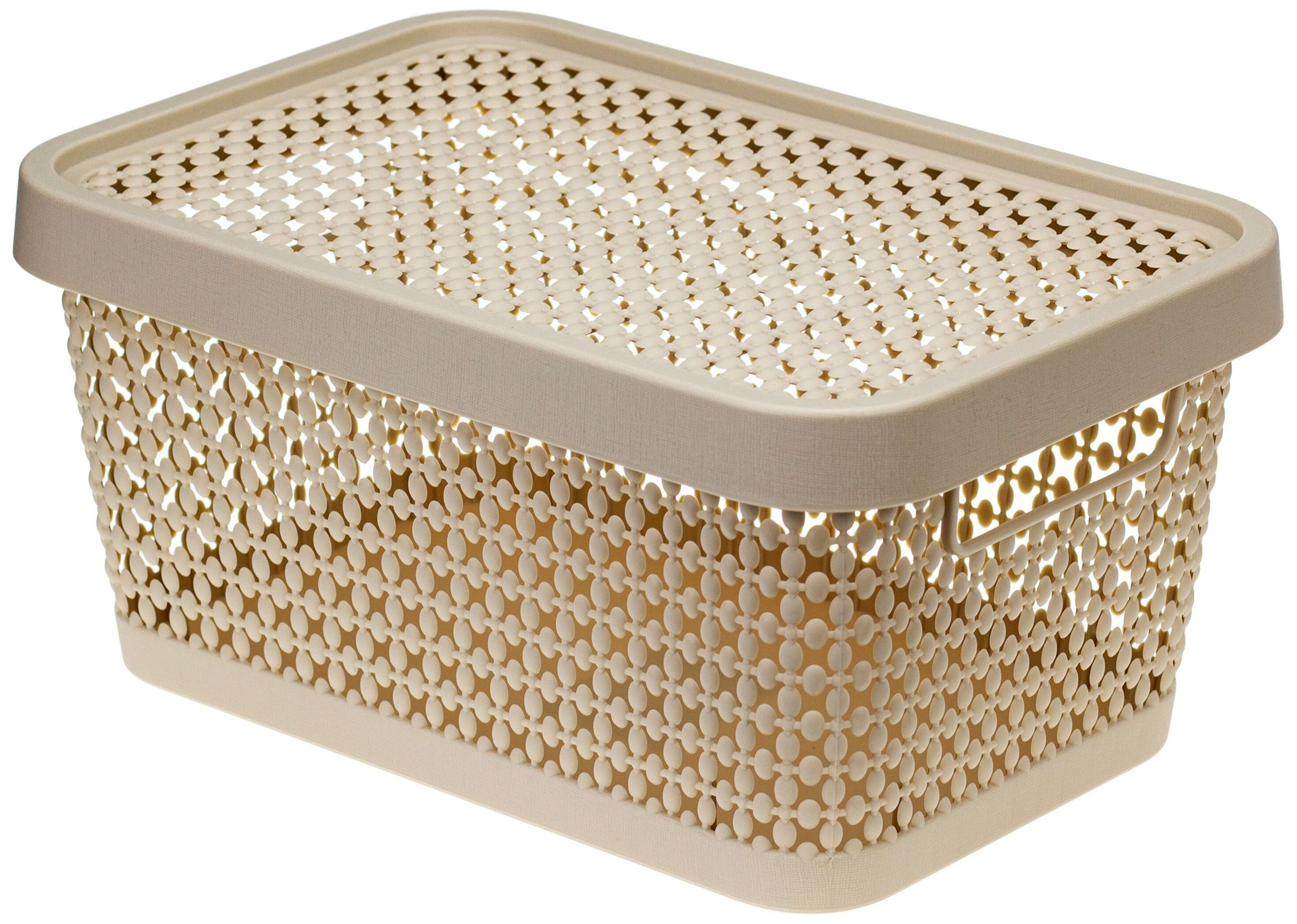 Изображение товара Коробка Пирула полипропиленовая латте 4,5 л 183x267x125 мм