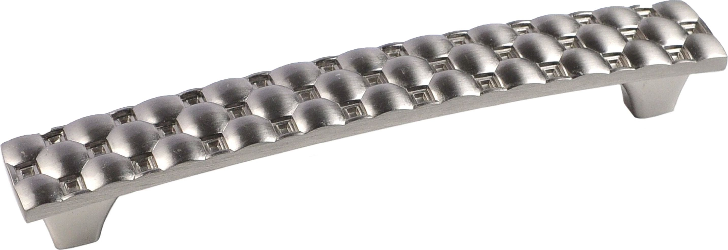 Изображение товара Мебельная ручка-скоба JET 147 брашированный никель 128 мм