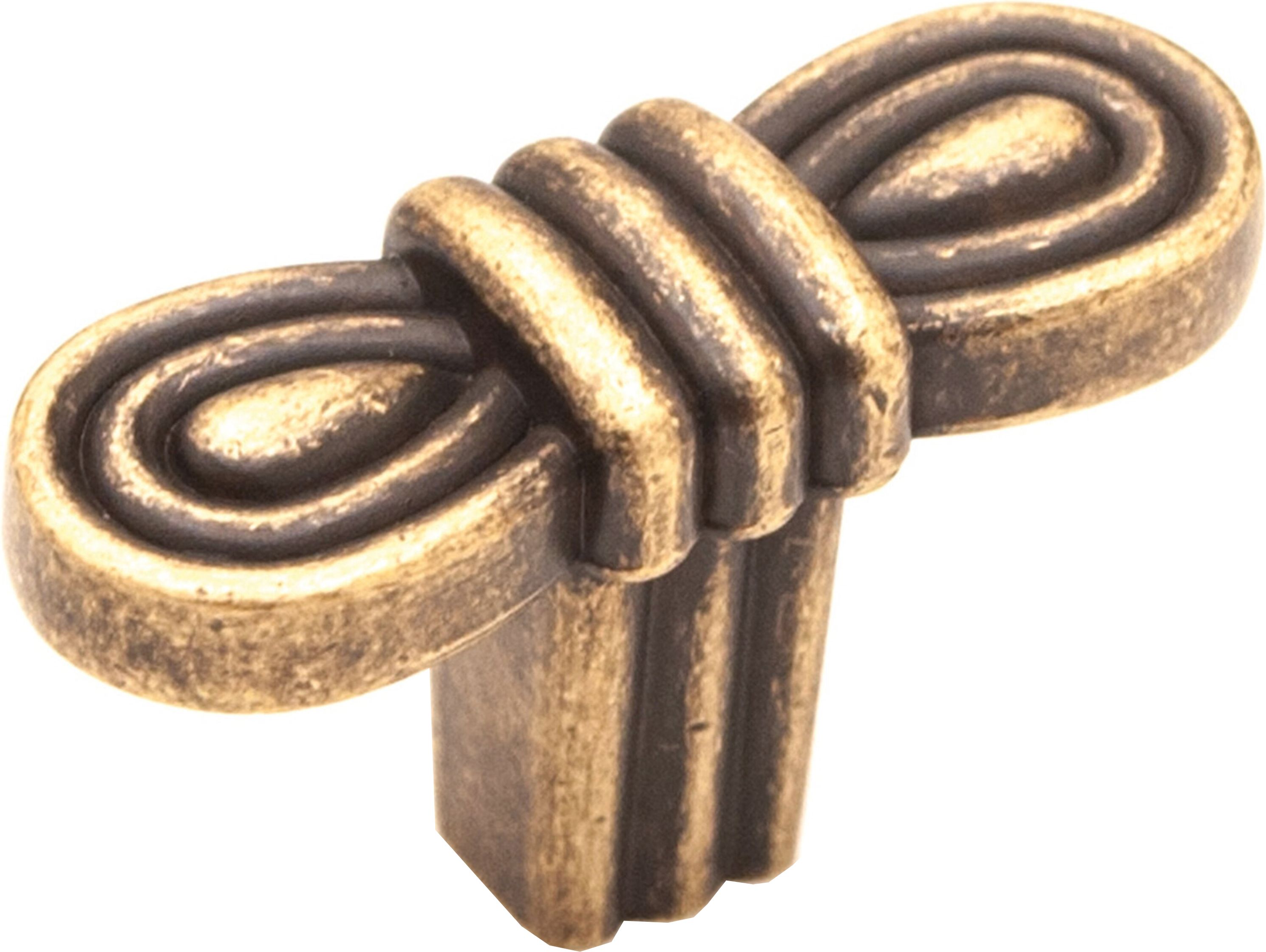 Изображение товара Мебельная ручка-кнопка JET 179 античная бронза