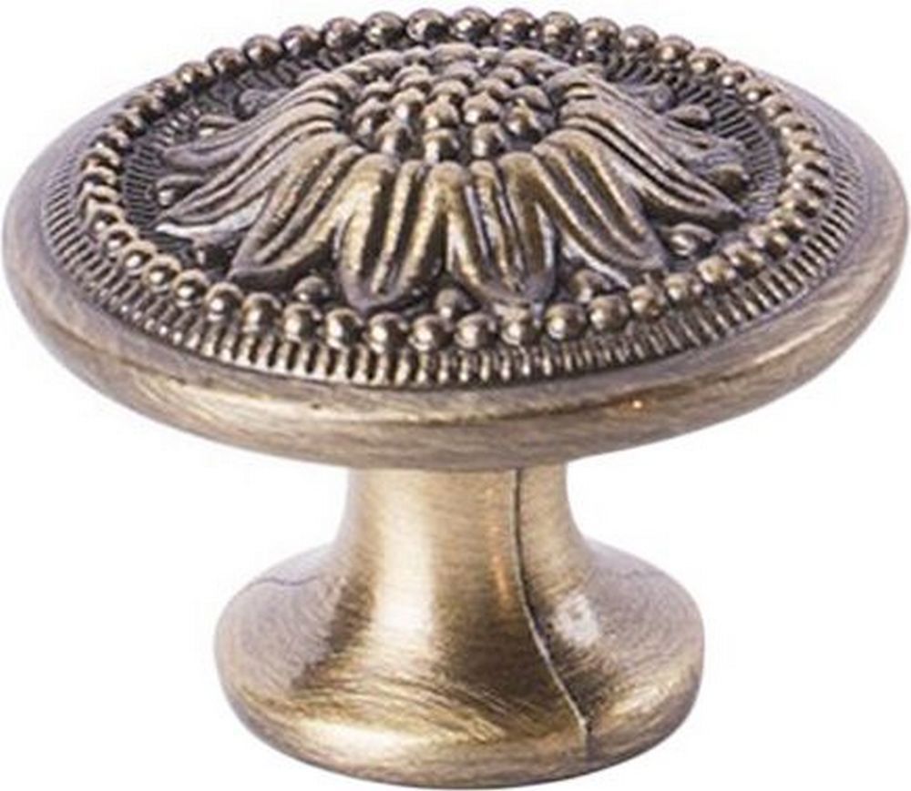 Изображение товара Мебельная ручка-кноб Larvij L4.KNOB11AB античная бронза