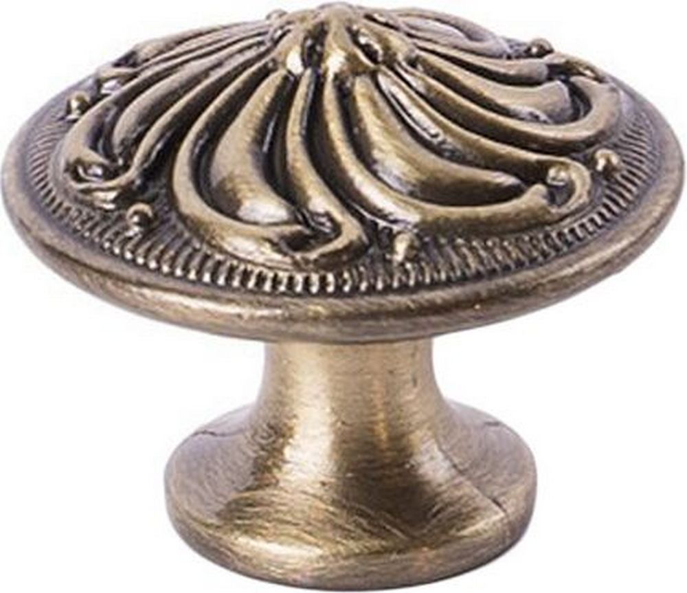 Изображение товара Мебельная ручка-кноб Larvij L4.KNOB13AB античная бронза