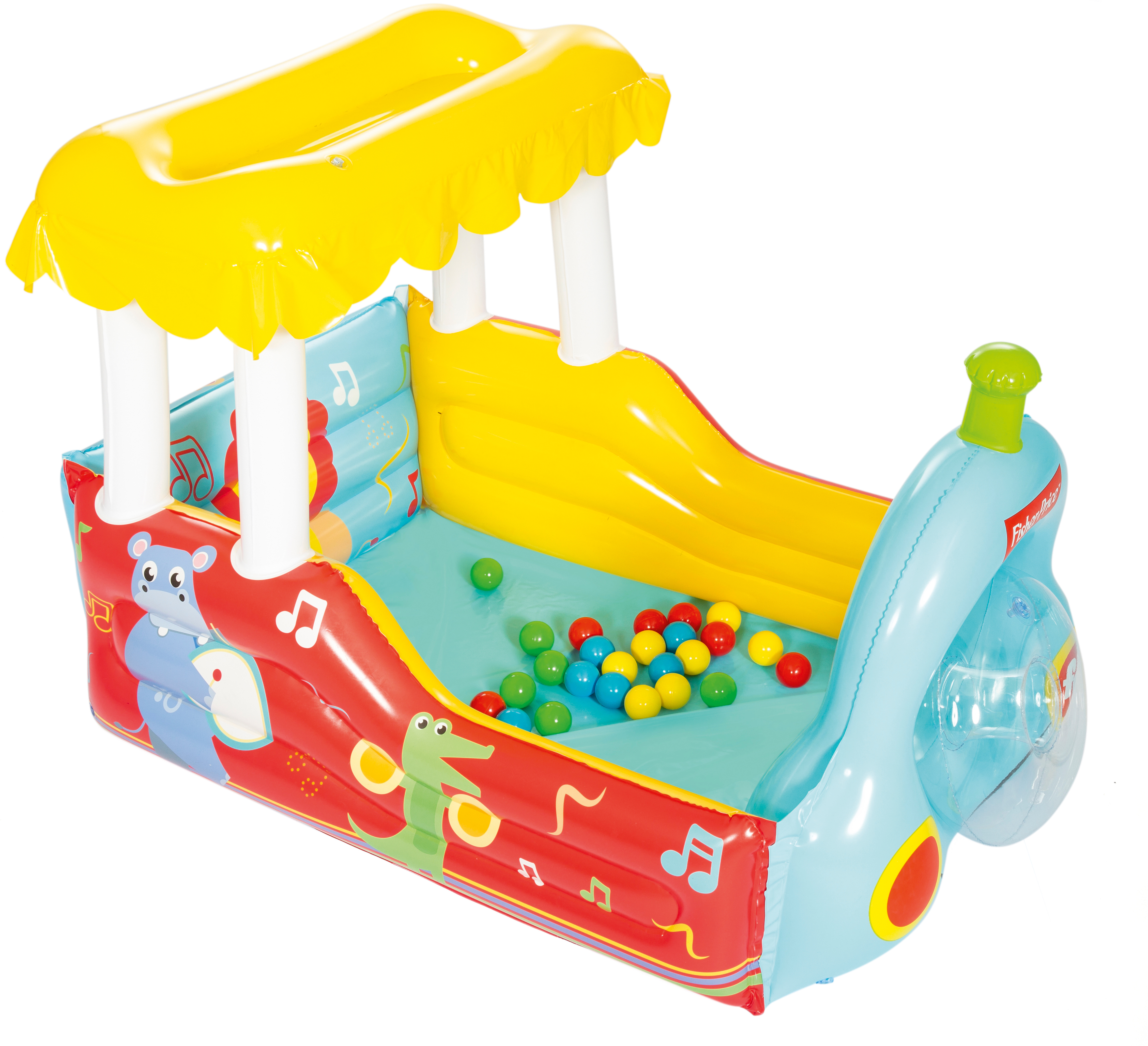 Изображение товара Детский игровой центр Bestway Train 132x94x89 см яркий и легкий