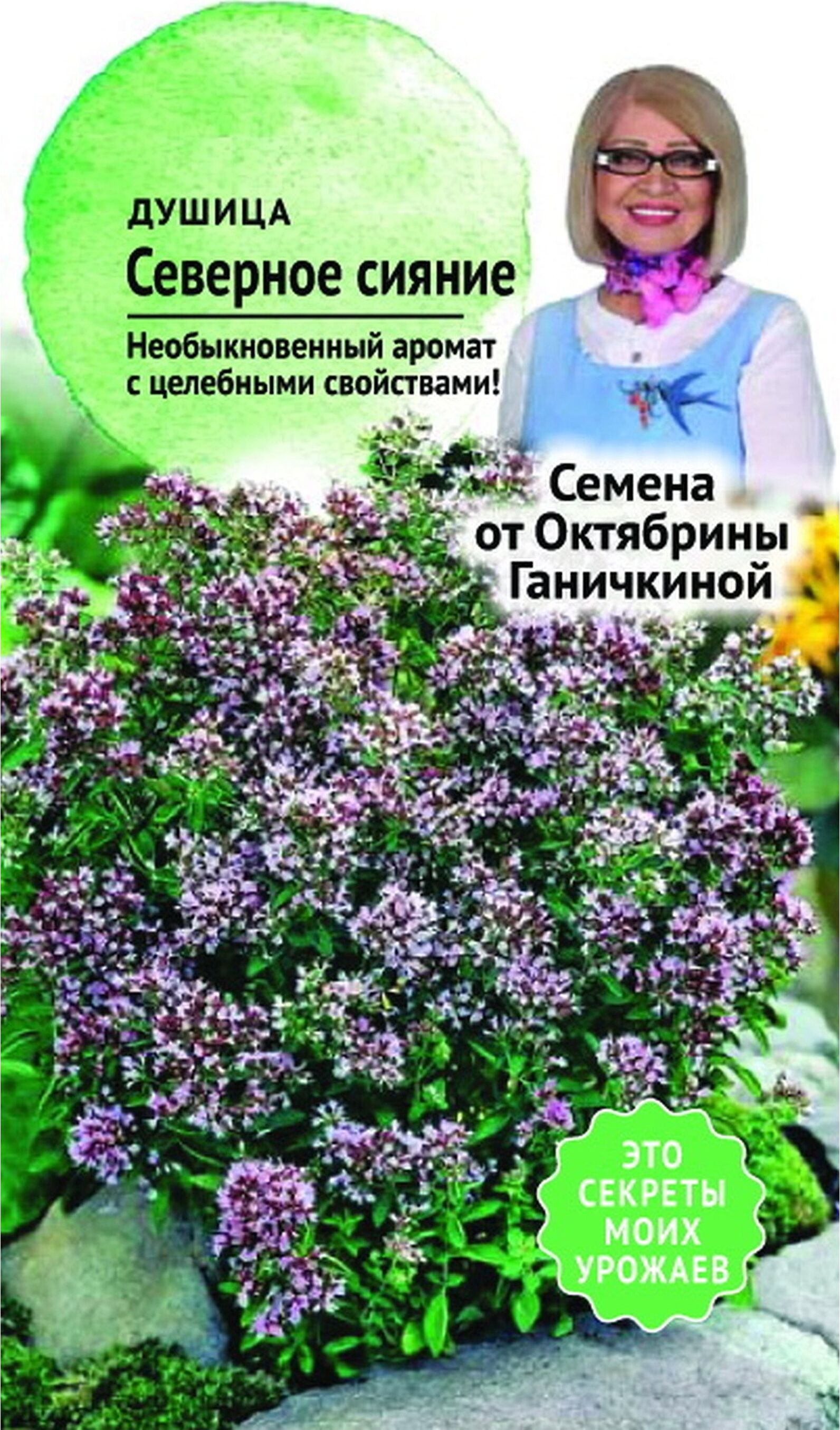 Изображение товара Семена Душицы Октябрина Ганичкина Северное сияние 0,1 г