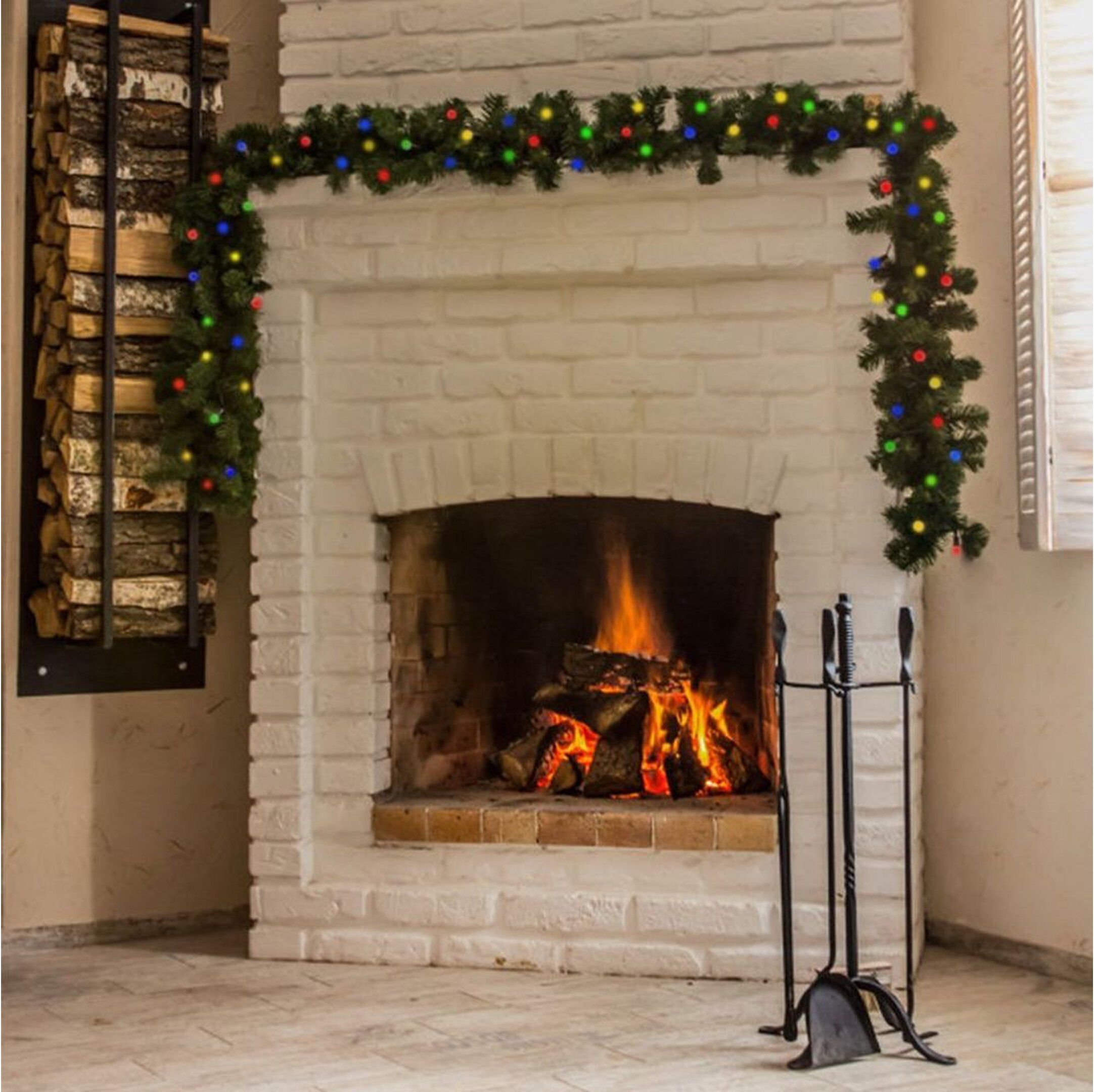 Изображение товара Гирлянда внутренняя нить 100 LED многоцветный 4 м