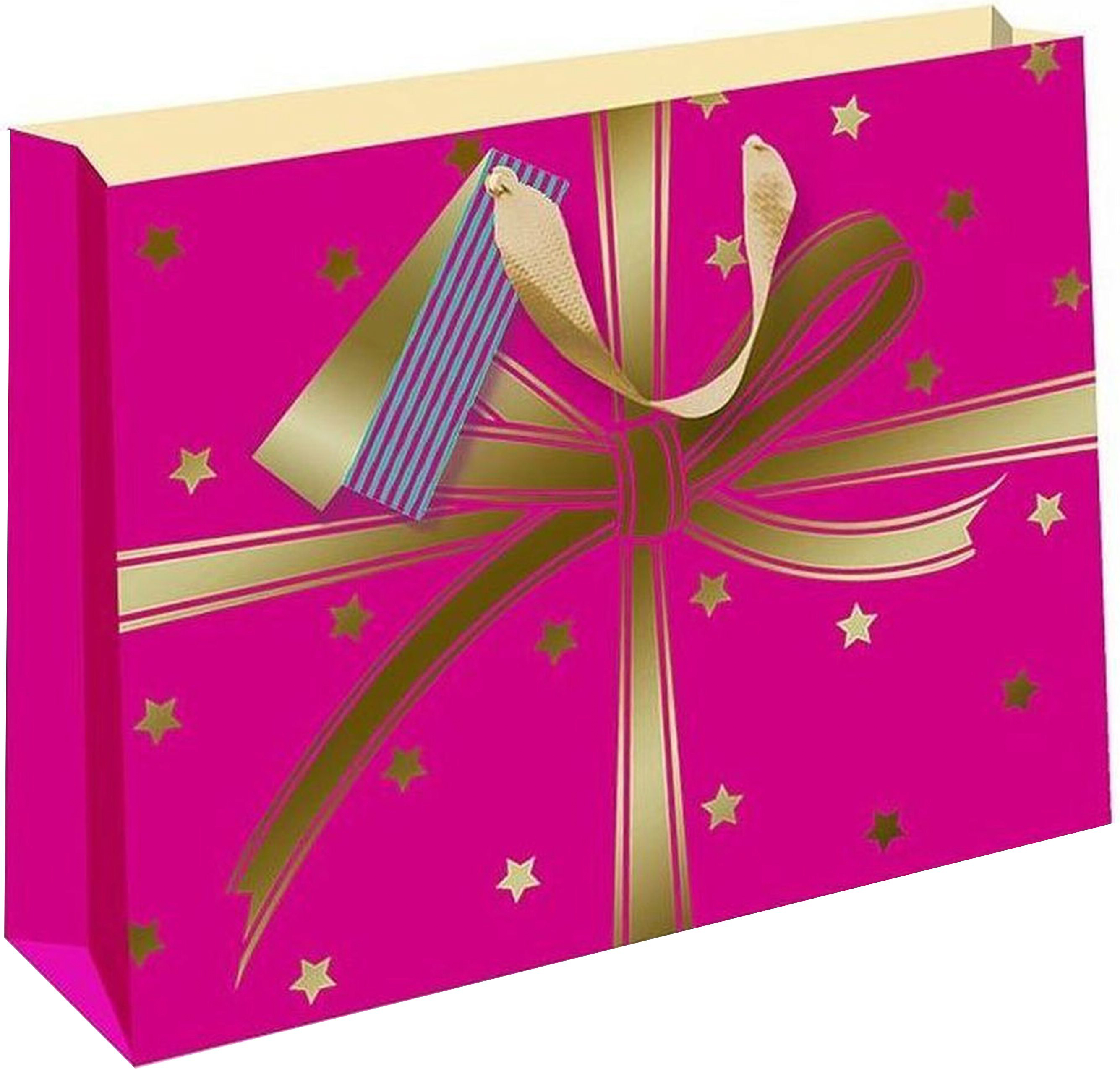 Изображение товара Подарочный пакет Арт и Дизайн С Новым годом 36х12х32 см авторский дизайн