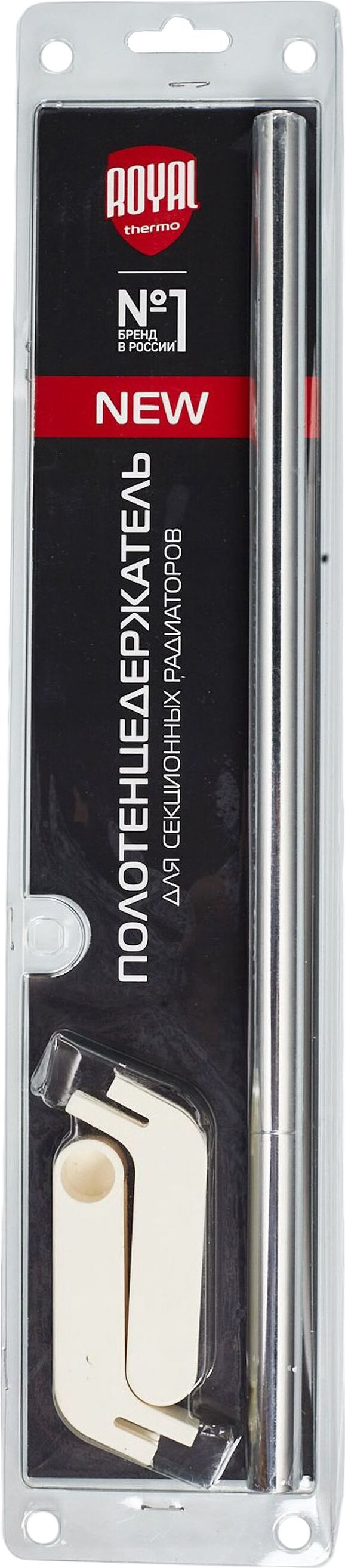 Изображение товара Держатель Royal Thermo 14x415 мм белый для банных полотенец