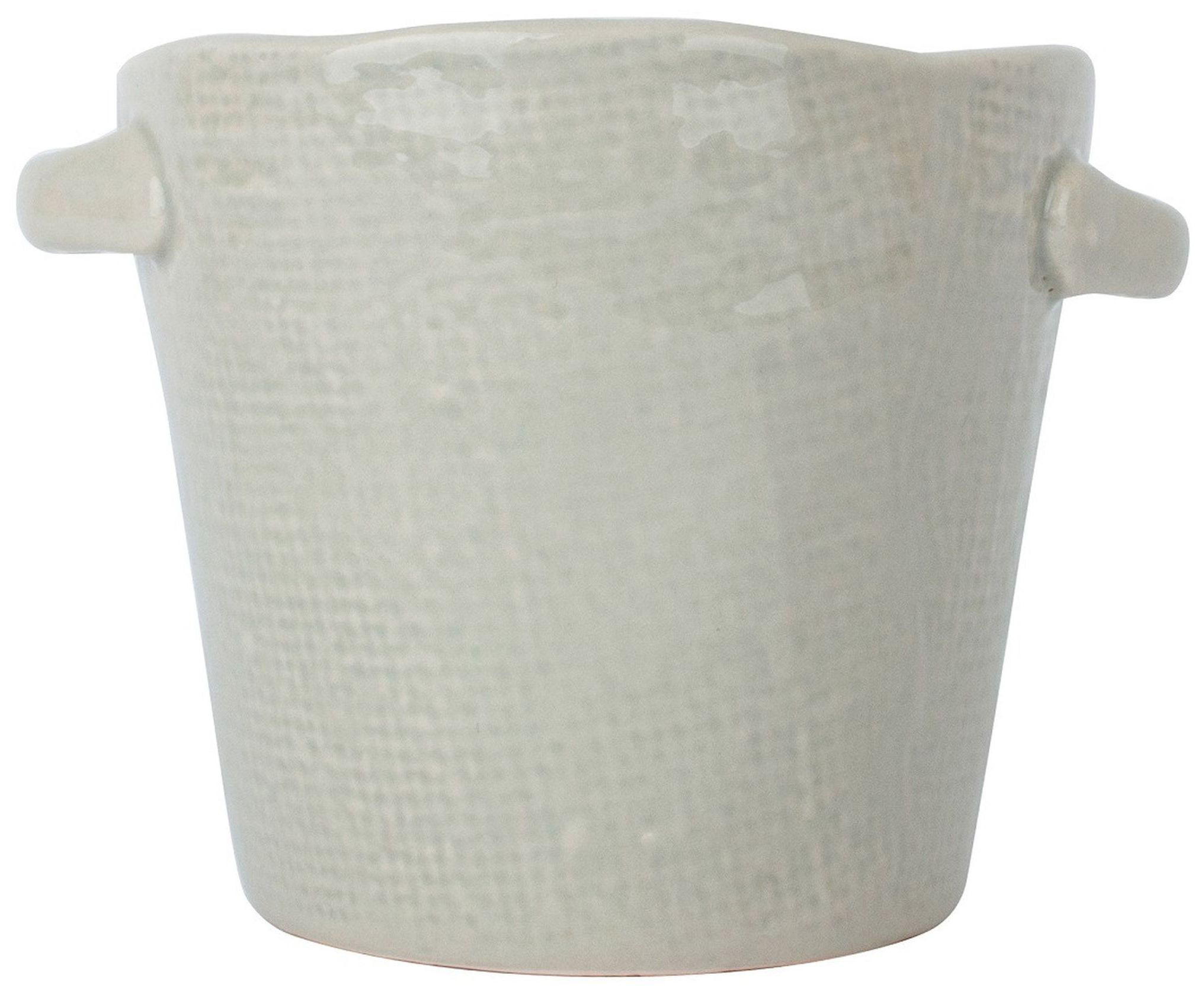 Изображение товара Керамическое кашпо GARDEN SHOW Весна d8,5 см для комнатных растений и декора