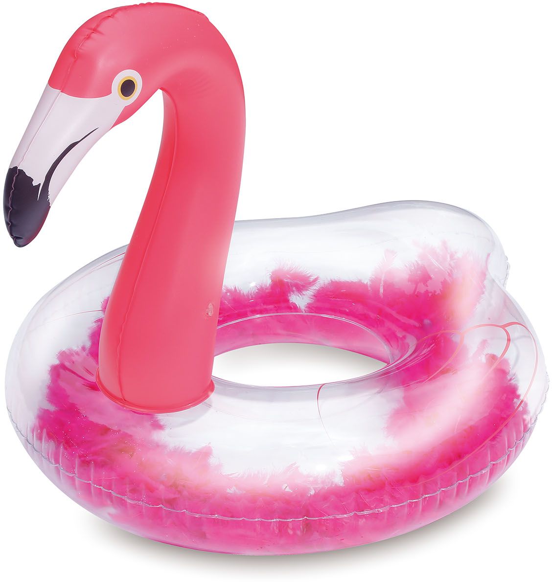 Изображение товара Надувной круг Фламинго 80х79 см - идеальный аксессуар для отдыха на воде