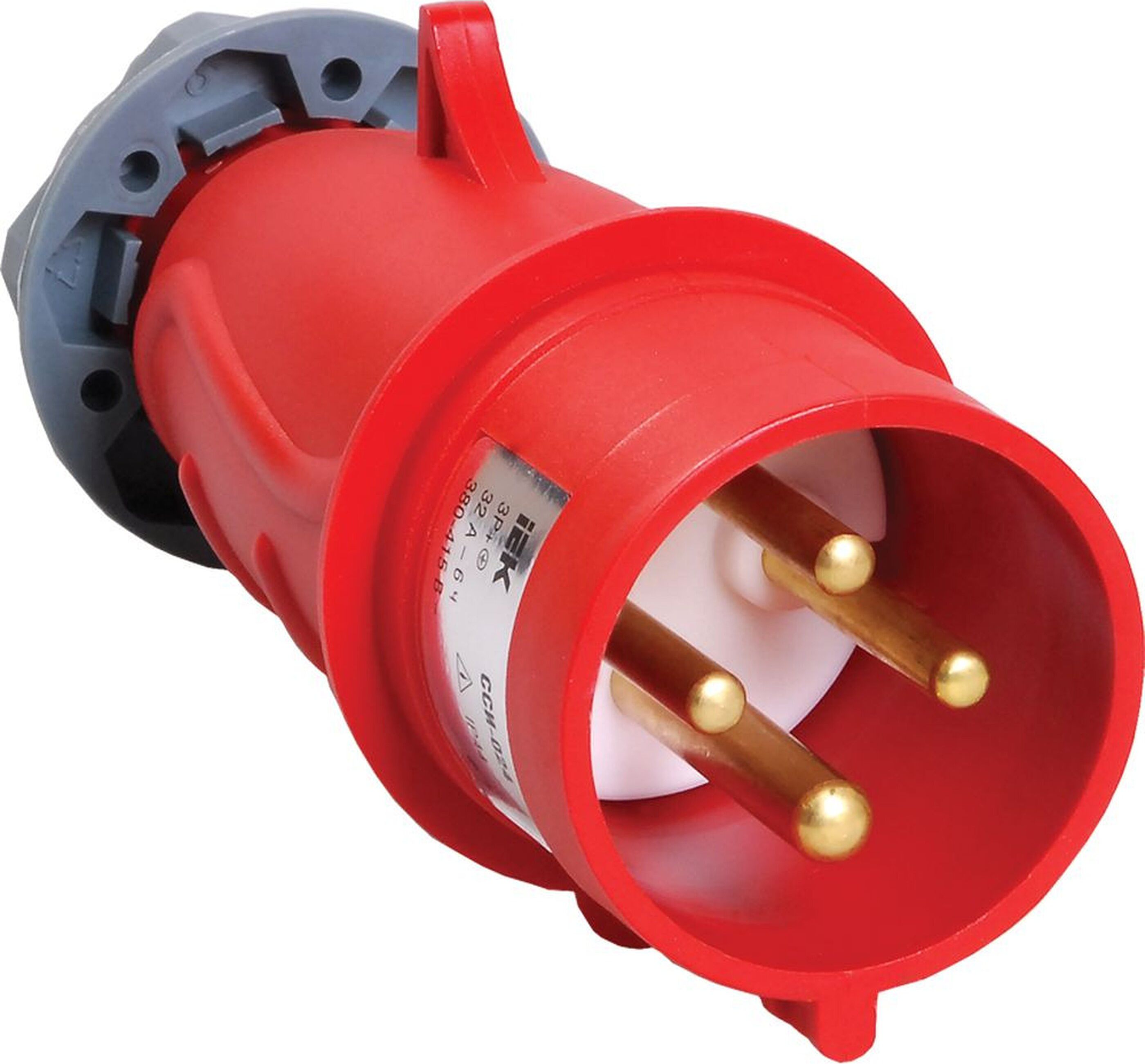 Изображение товара Вилка сетевая IEK 380 В 32 А красная