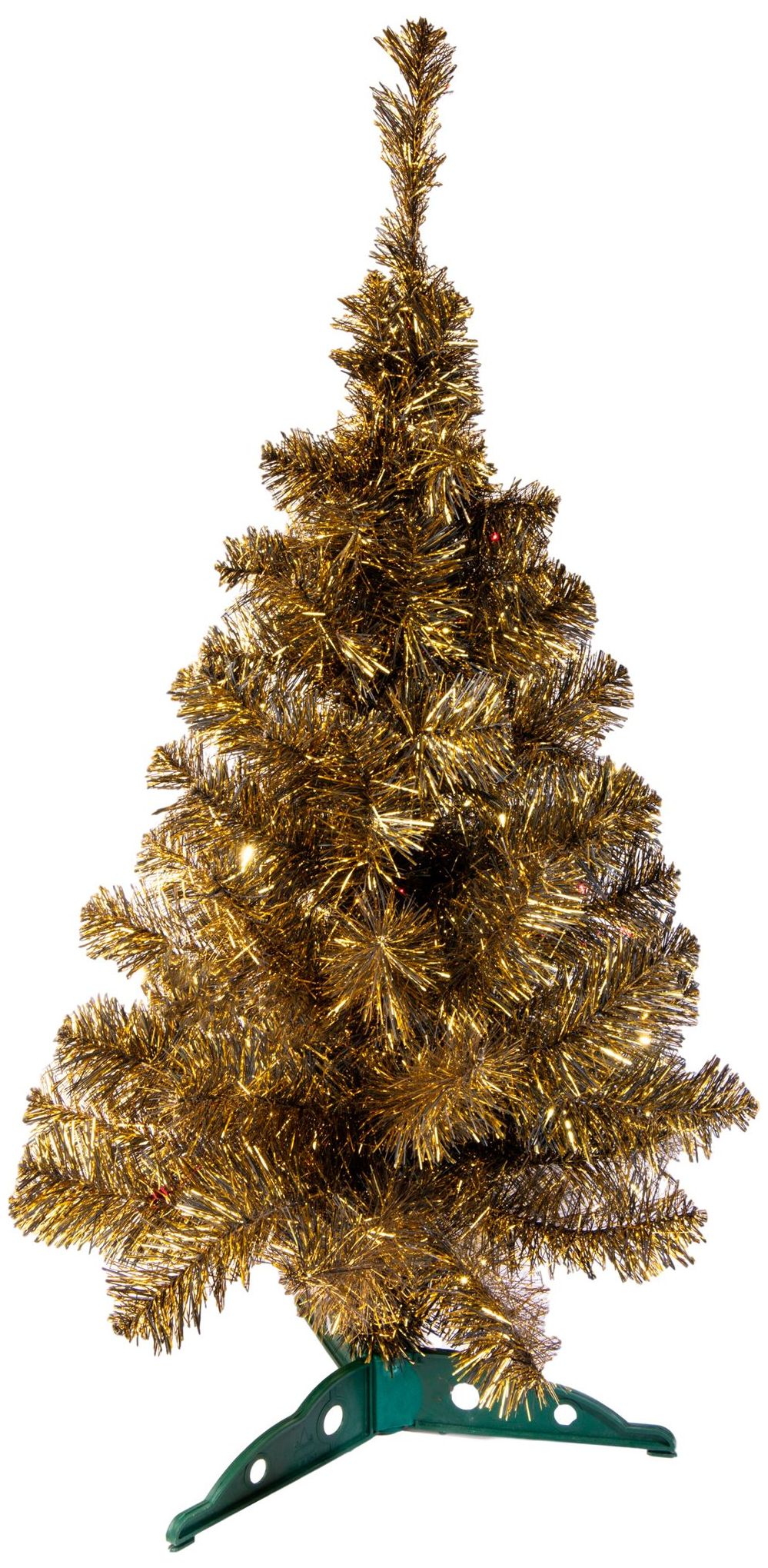 Изображение товара Искусственная новогодняя ель Царь Елка Фэнтези золотая 120 см