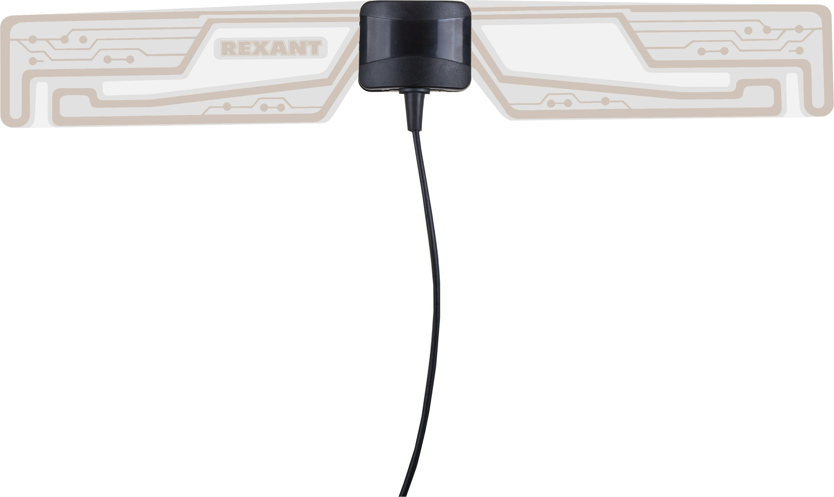 Изображение товара Антенна комнатная Rexant Ag-707 цифровая и аналоговая DVB-T2 активная со встроенным усилителем