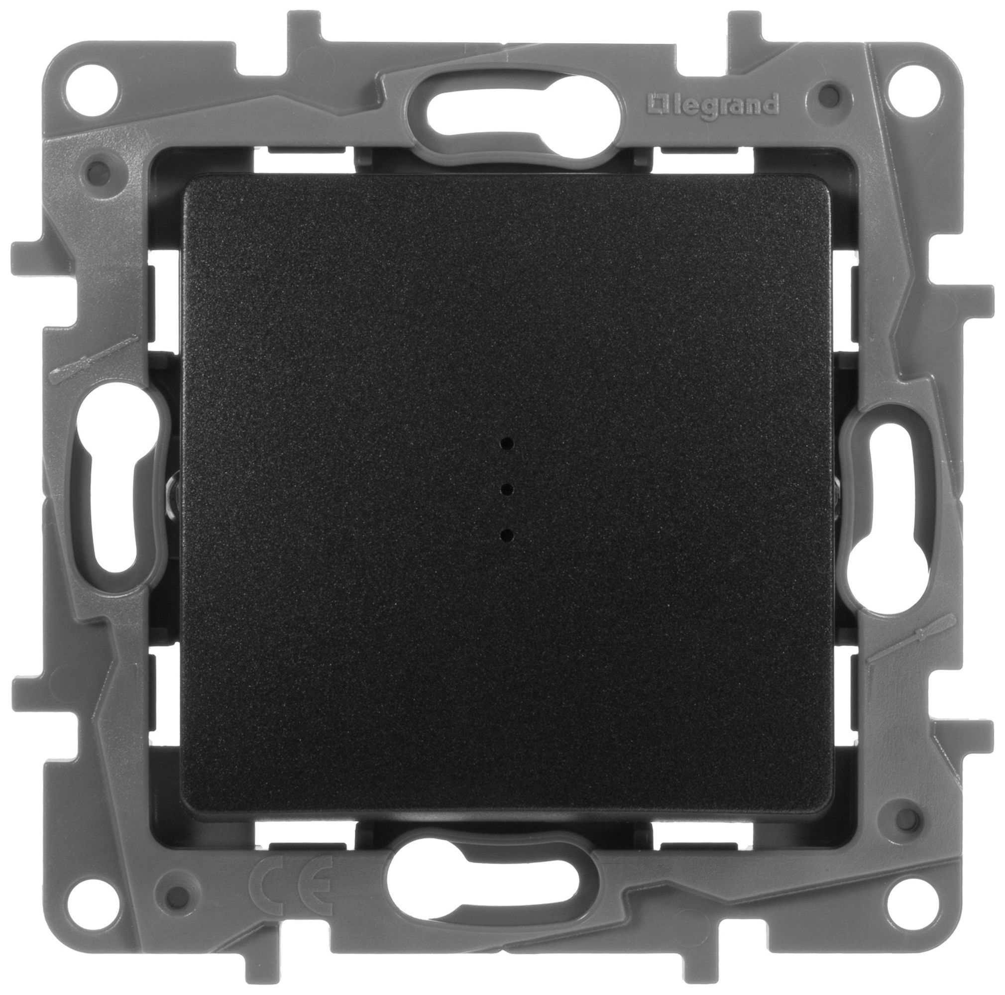 Изображение товара Переключатель 1-клавишный Legrand Etika 672615 антрацит