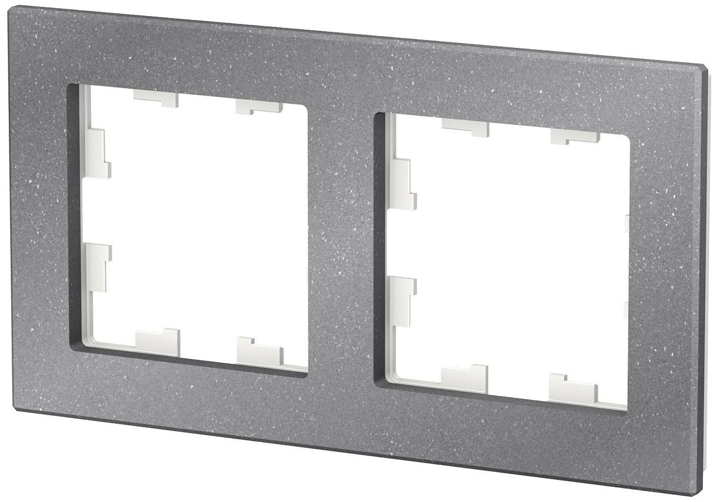 Изображение товара Рамка 2 поста Schneider Electric Atlas Design айс грей