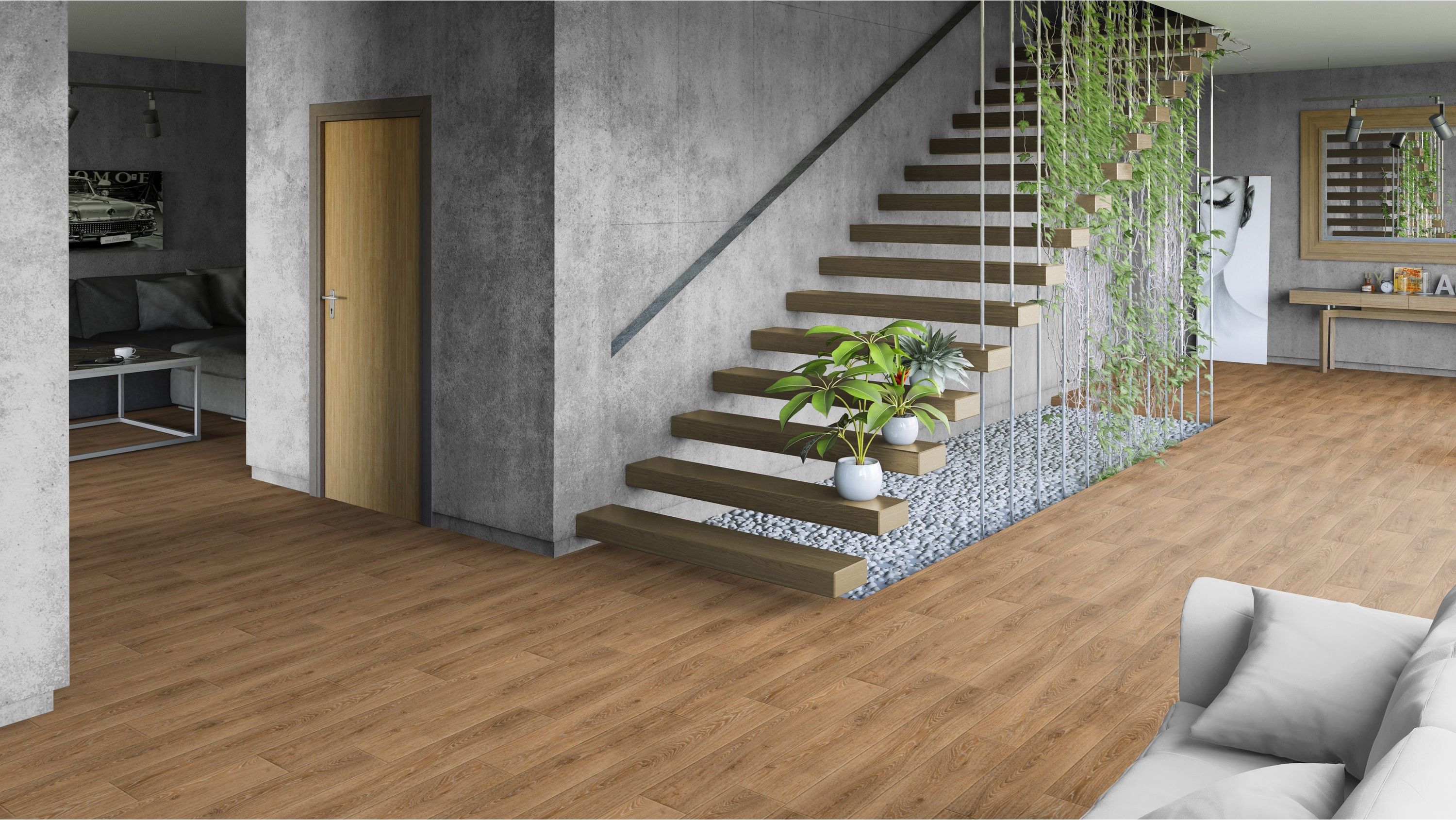 Изображение товара Линолеум Tarkett Force Canasta 4 3,5 м - прочное и стильное покрытие для дома и офиса