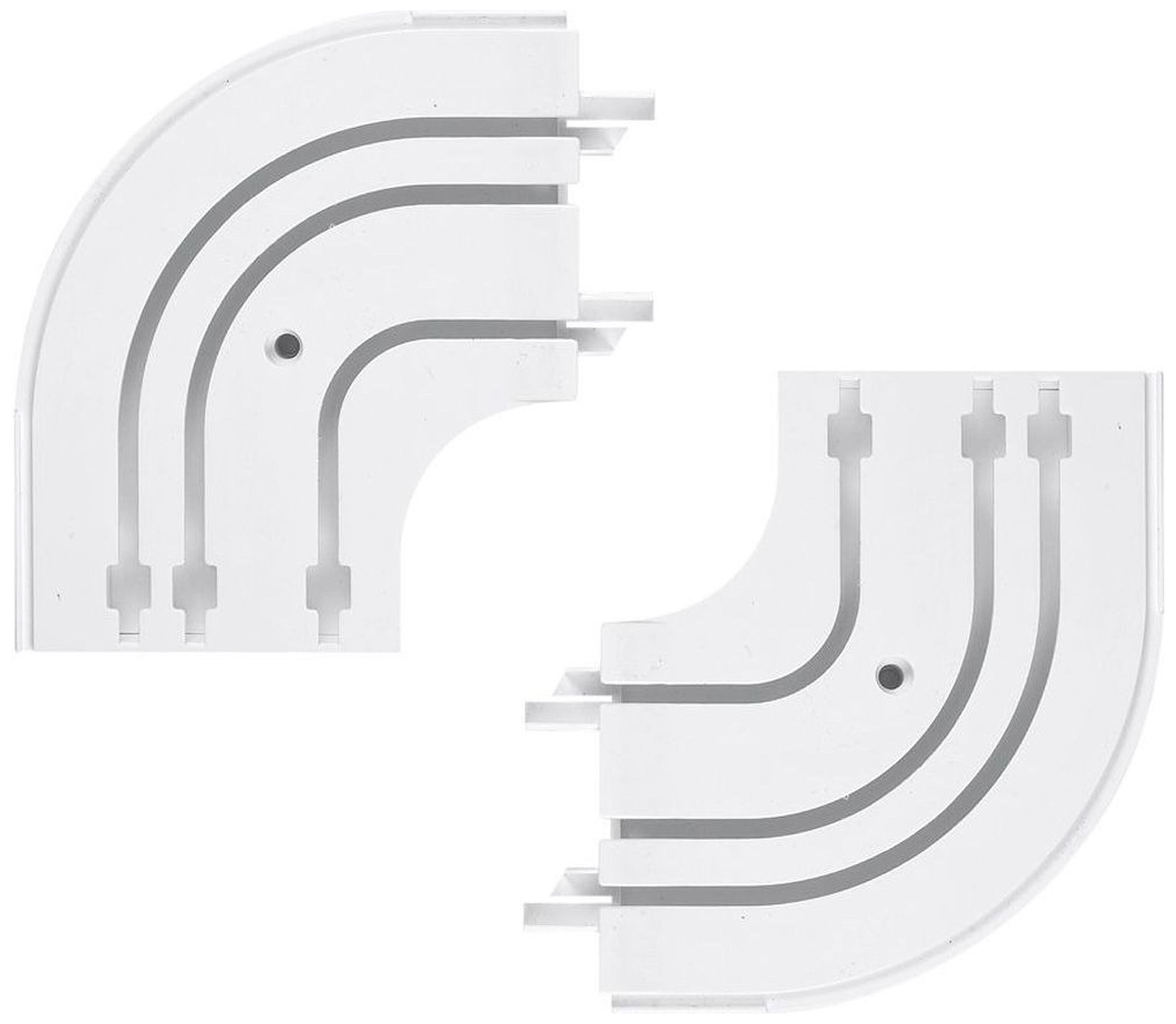 Изображение товара Закругления для карниза 3 ряда LEGRAND белые 2 шт