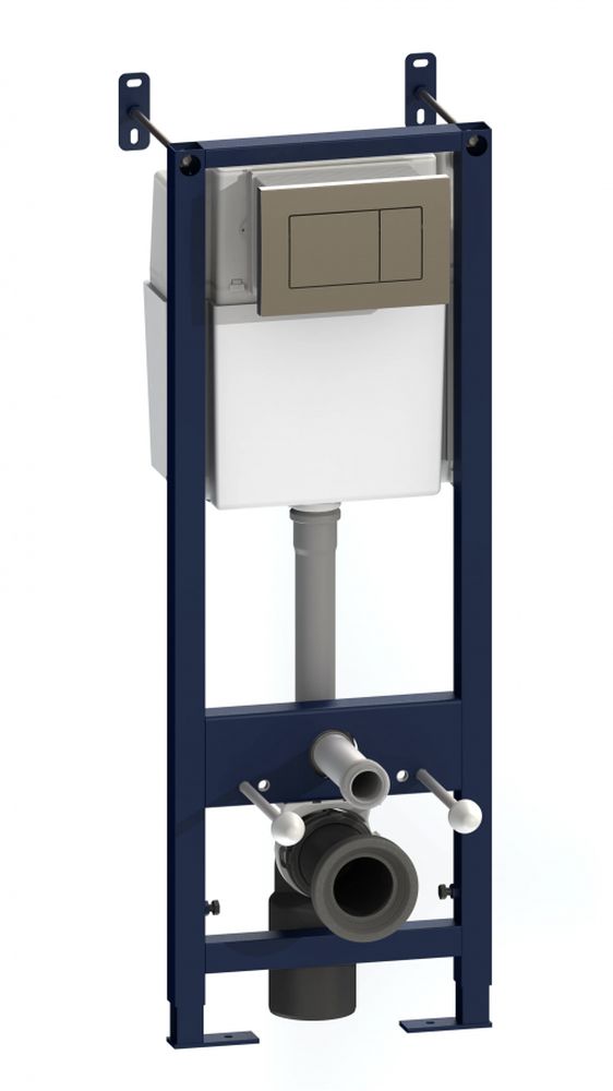 Изображение товара Инсталляция для подвесного унитаза Am.Pm с клавишей хром 10 лет гарантии