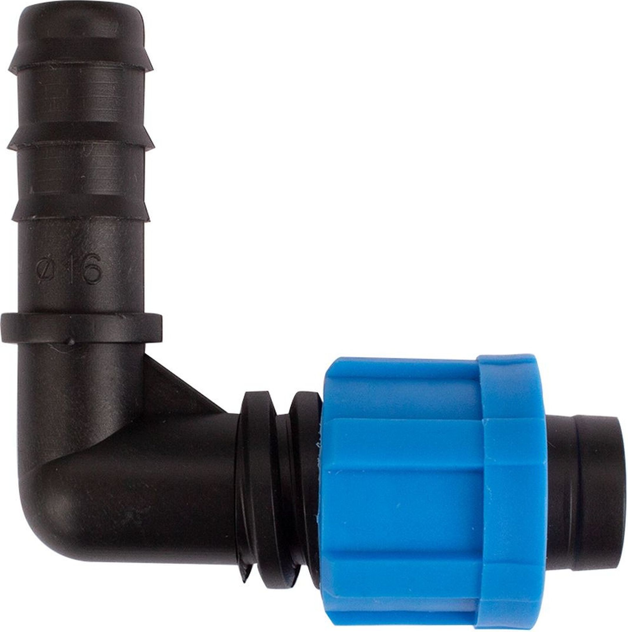 Изображение товара Отвод угловой для шланга ECOTEC Aquarel 16 мм 2 шт
