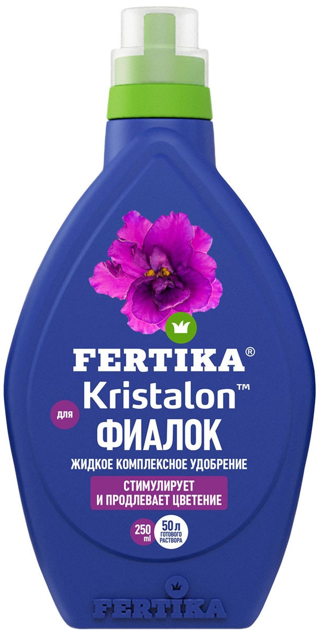 Изображение товара Удобрение минеральное FERTIKA Kristalon для фиалок 250 мл