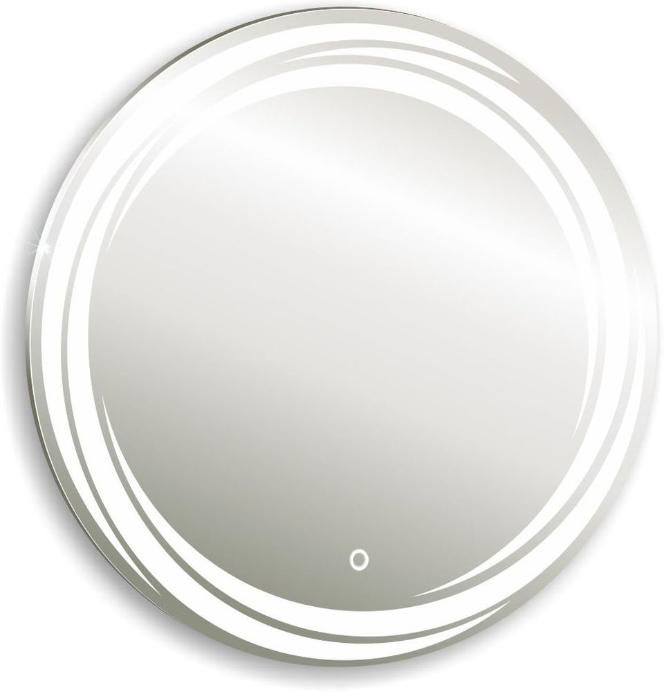 Изображение товара Зеркало для ванной Милуз ФР-00000937 77х77 см серебро