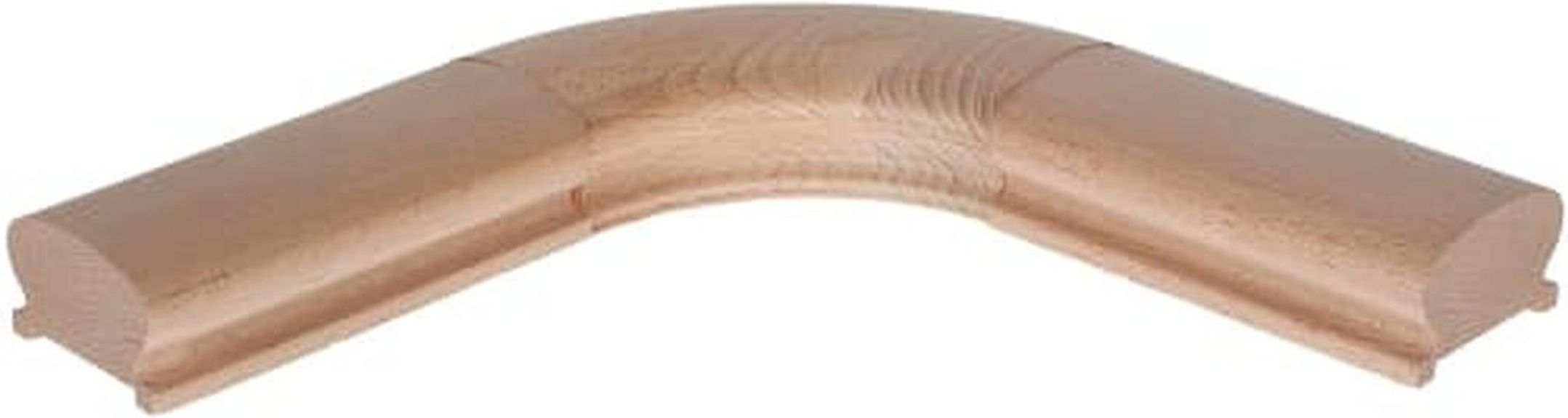 Изображение товара Поворот поручня круглый 5x50 см сосна сорт экстра для деревянных лестниц