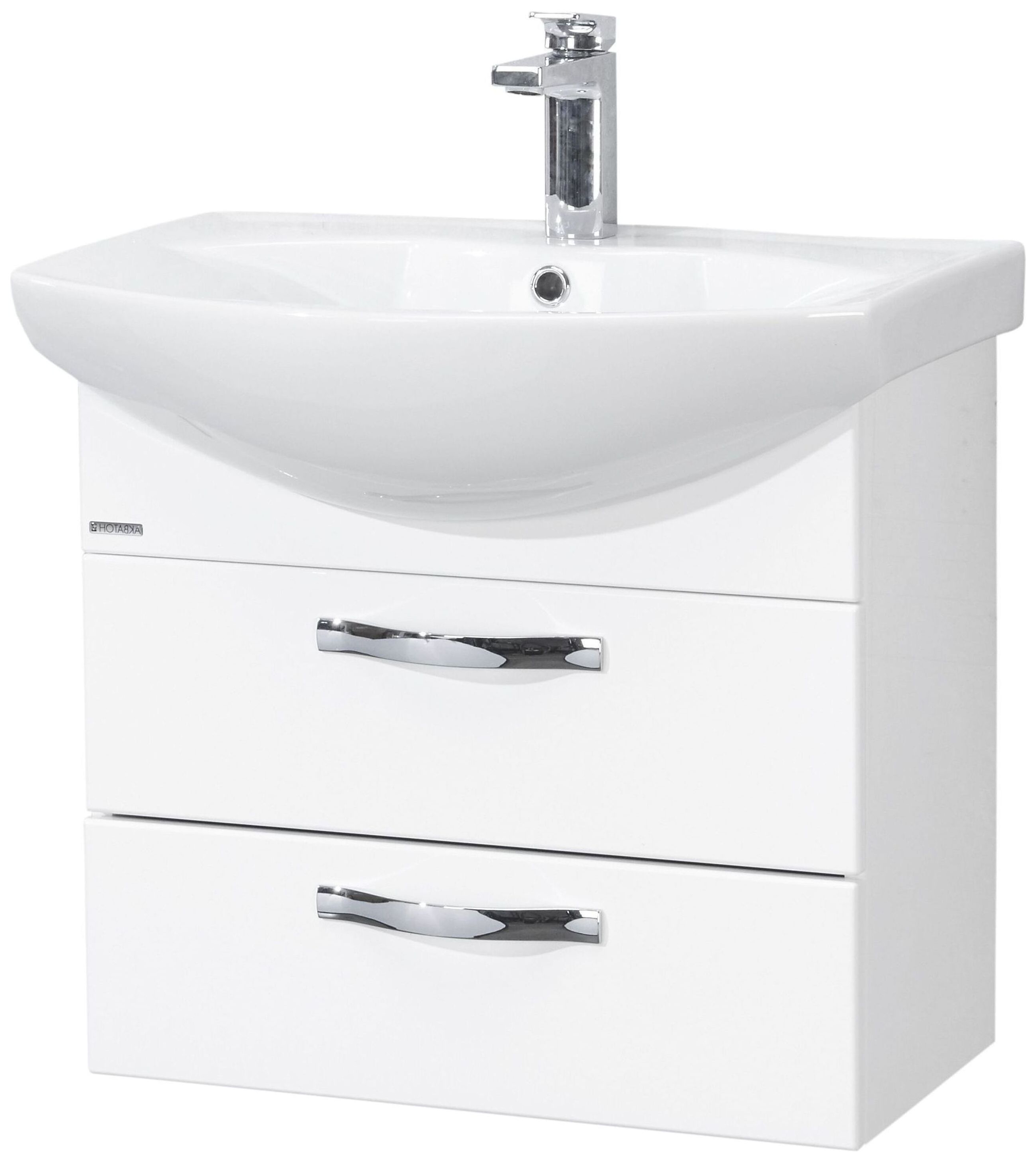 Изображение товара Тумба навесная под раковину AQUATON АРИЯ 65  белая