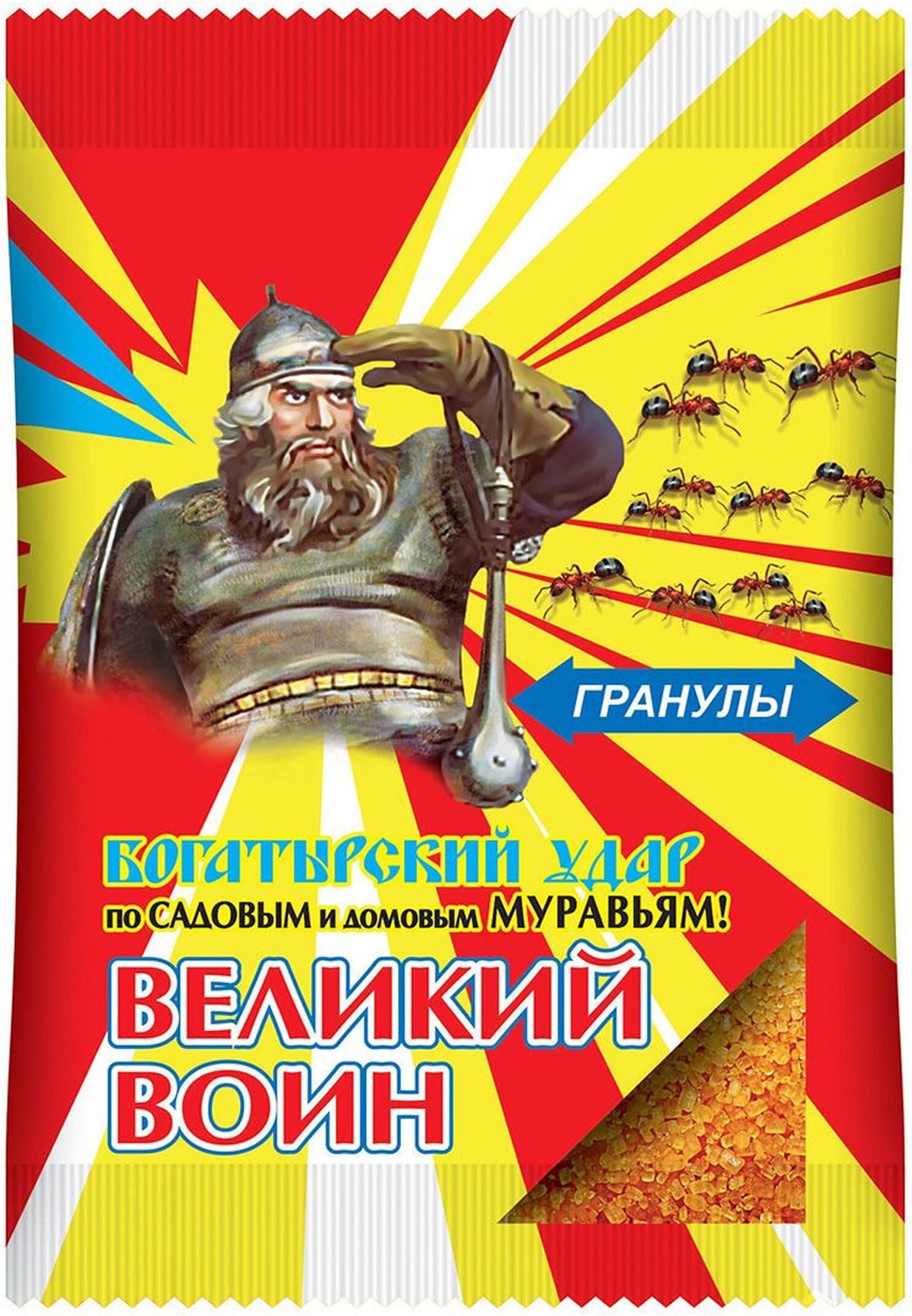Изображение товара Средство от муравьев Великий воин 50 г