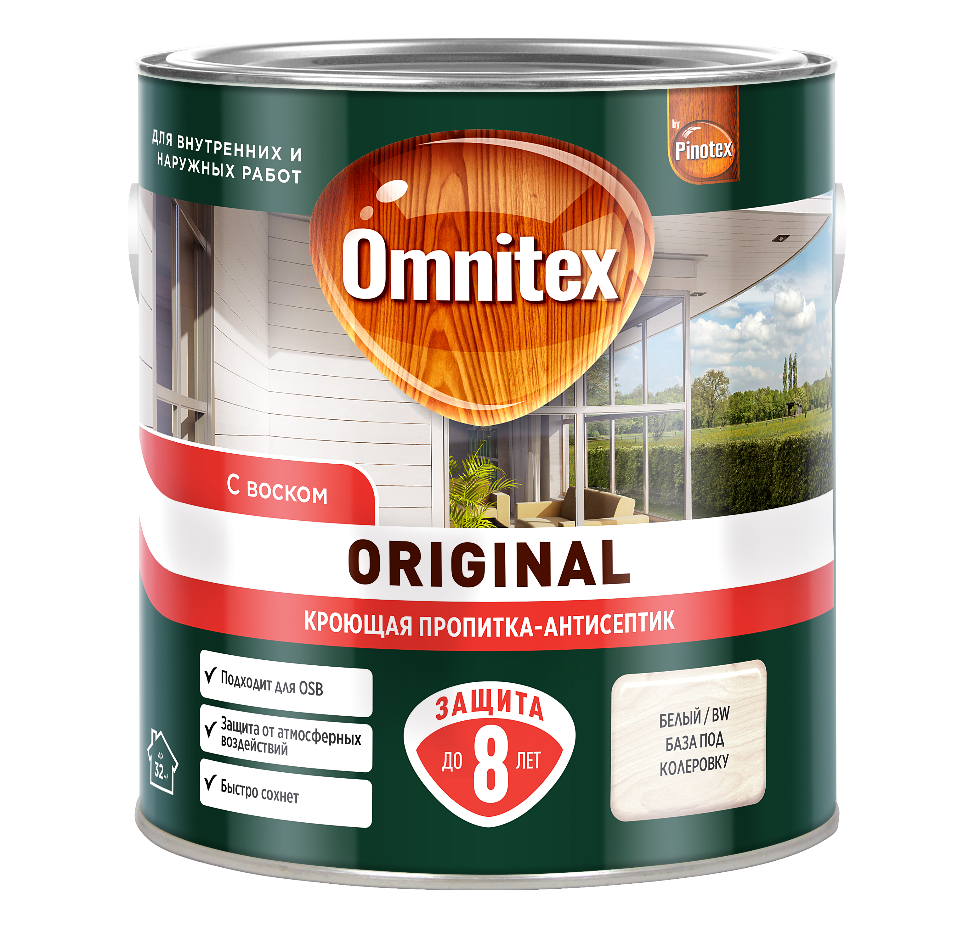 Изображение товара Пропитка Omnitex Original кроющая BW 2,7 л