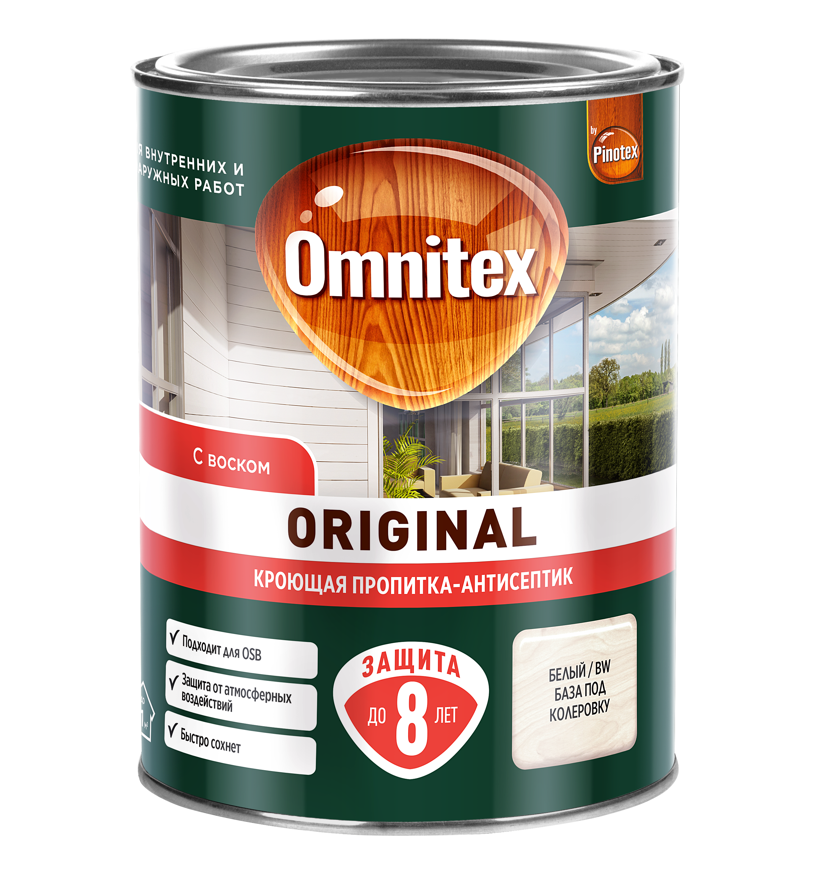 Изображение товара Пропитка Omnitex Original кроющая BW 0,9 л