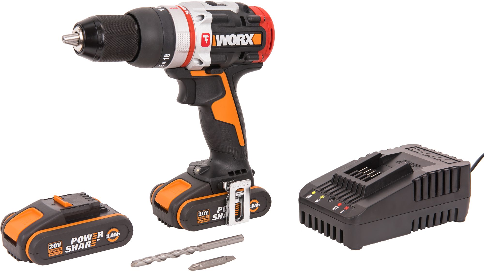 Изображение товара Дрель-шуруповерт ударная Worx WX354