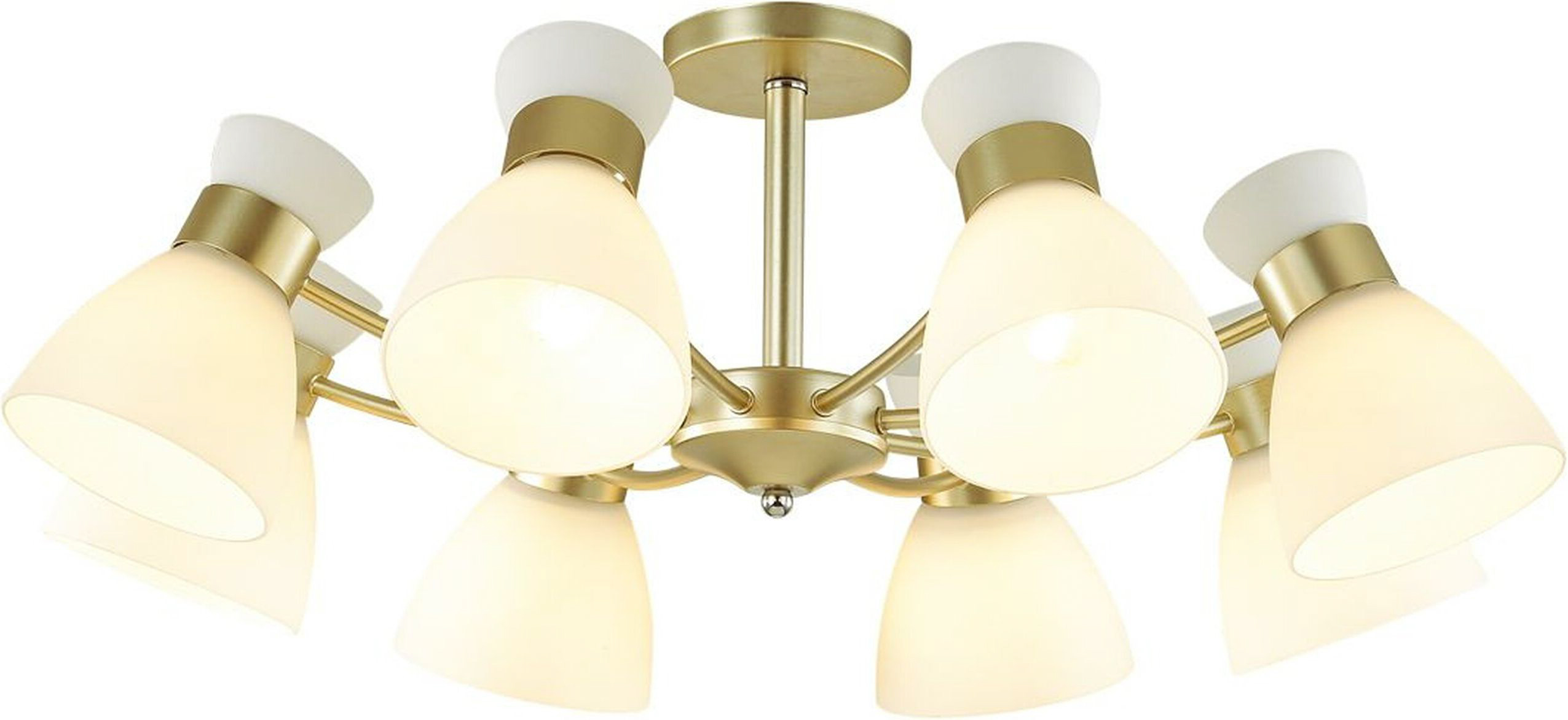 Изображение товара Потолочная люстра Lumion Wilma 4535/8C, 8xE27, 480 Вт, Золотистый/Желтый
