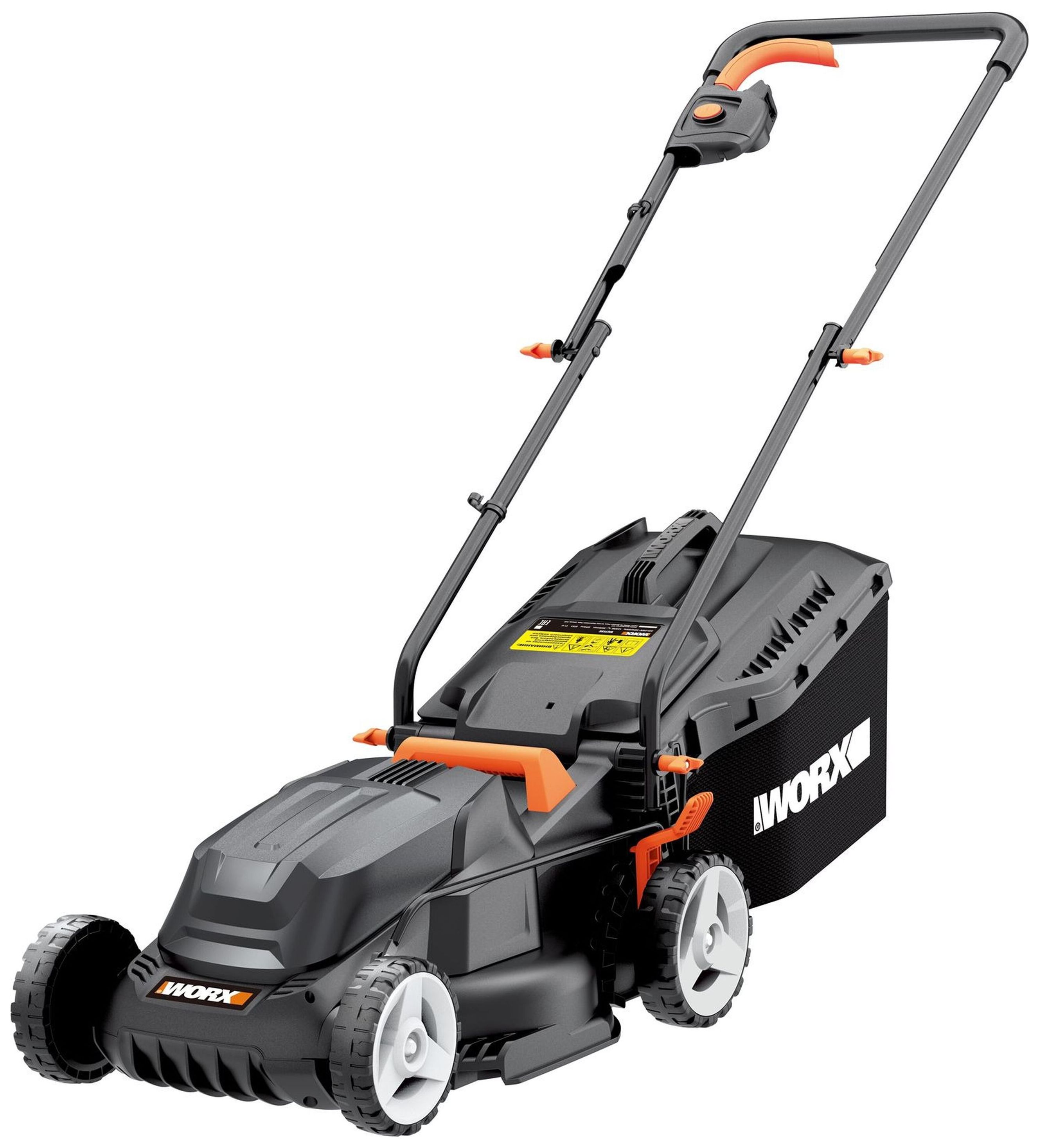 Изображение товара Электрическая газонокосилка WORX WG713E 1200 Вт 34 см для участка до 300 м²