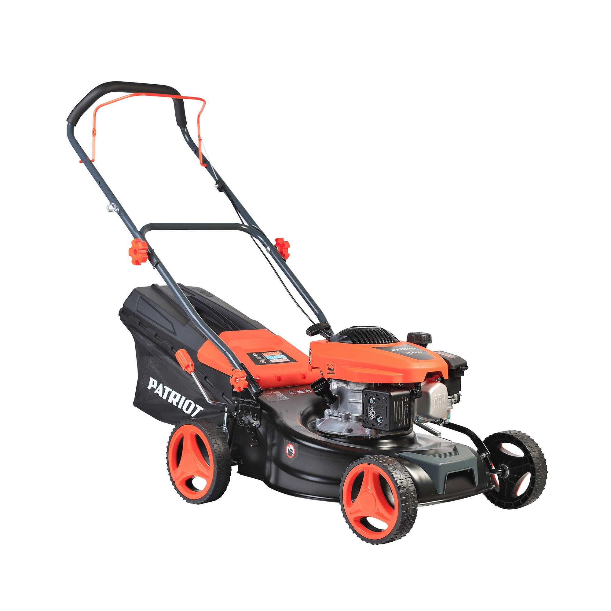 Изображение товара Бензиновая газонокосилка PATRIOT PT 41LM 3,5 л.с., 41 см, складная рукоятка