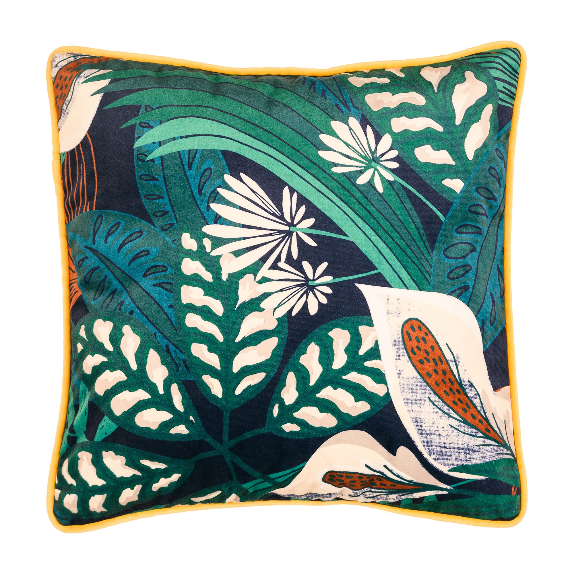 Изображение товара Подушка декоративная Moroshka SHANGRI LA 40х40 см зеленая для интерьера