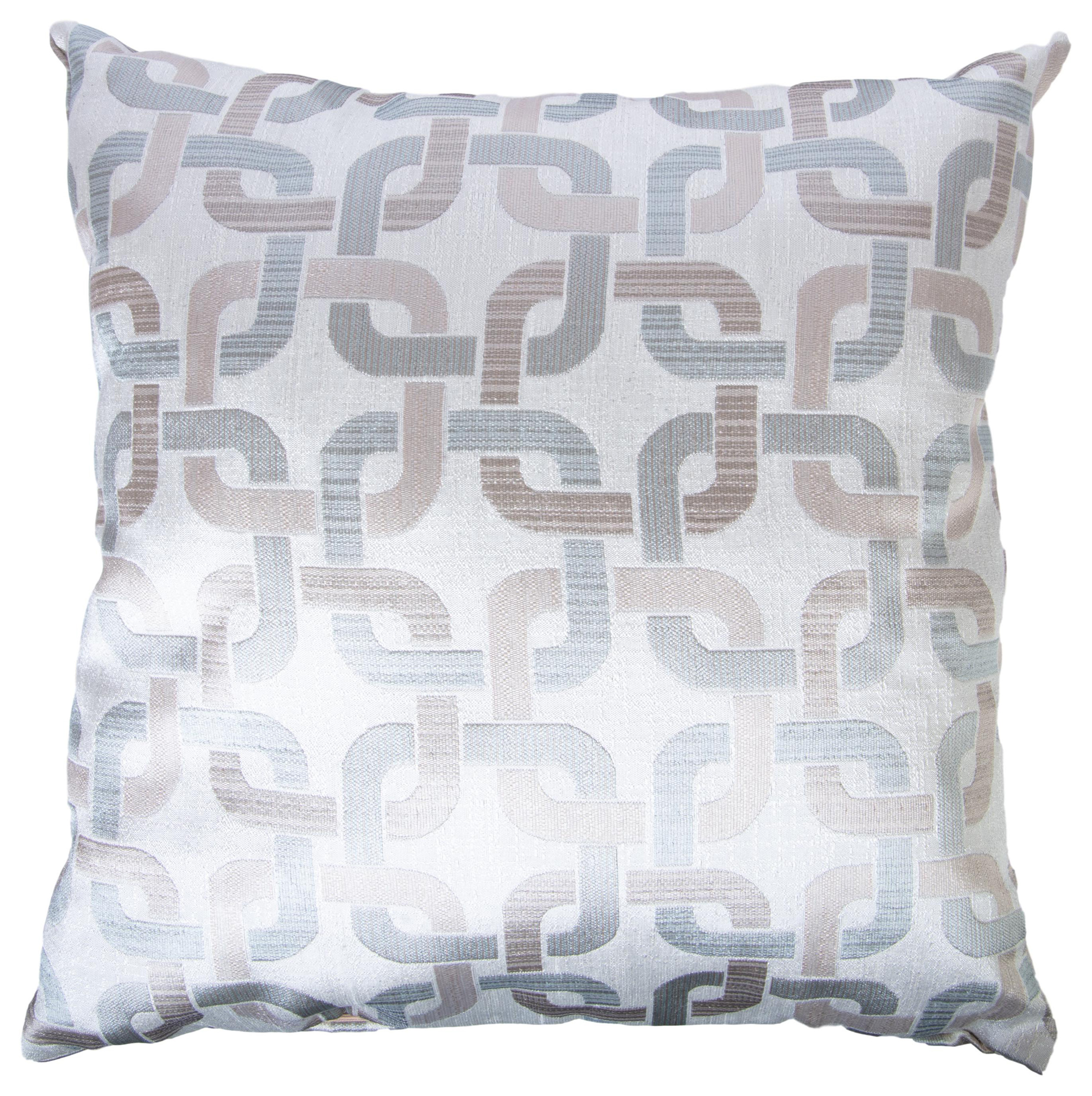 Изображение товара Декоративная подушка Эскар Квадрат 40х40 см бежевая для интерьера