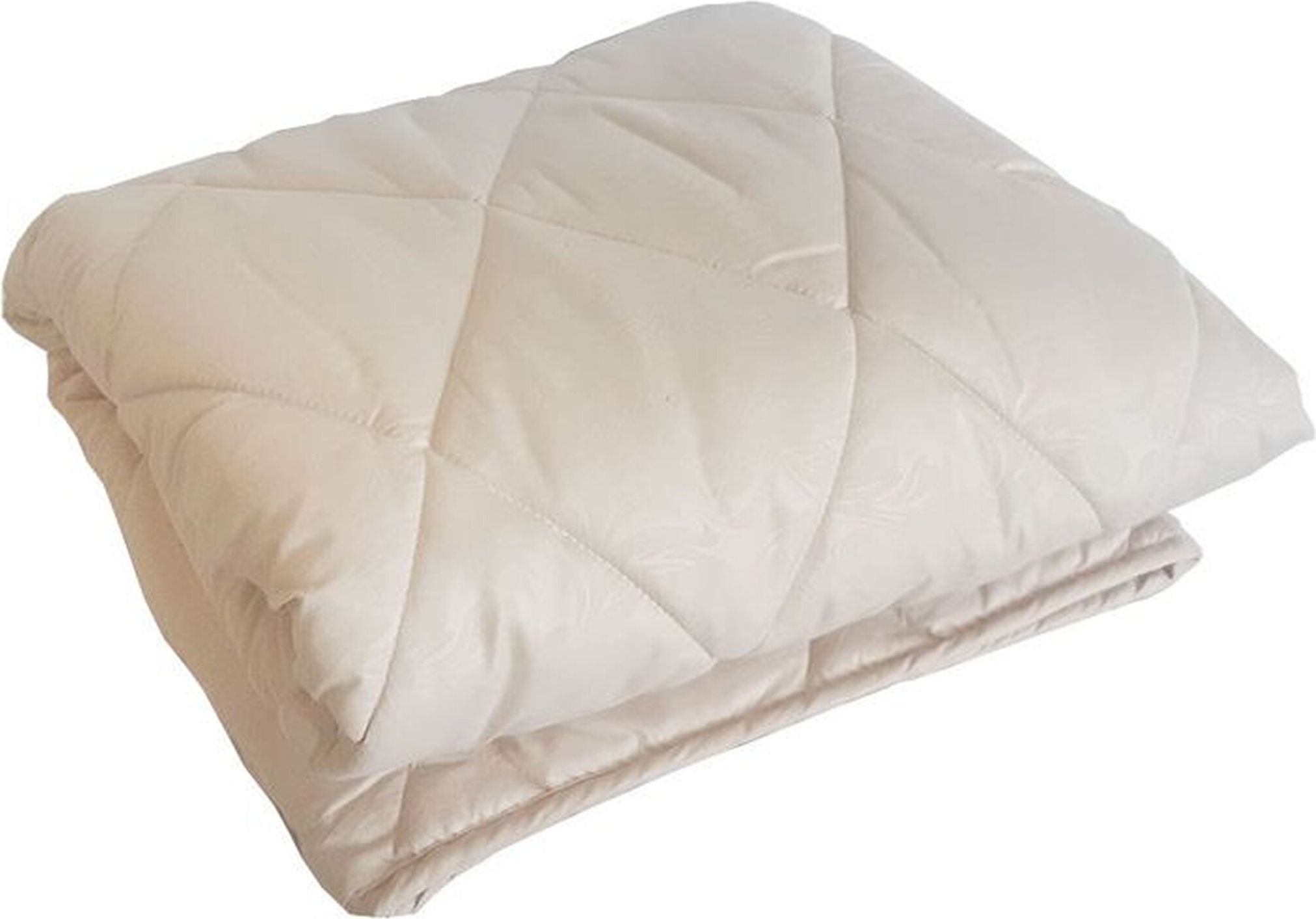 Изображение товара Одеяло Bellatex Wool стеганое 140x200 см бежевое