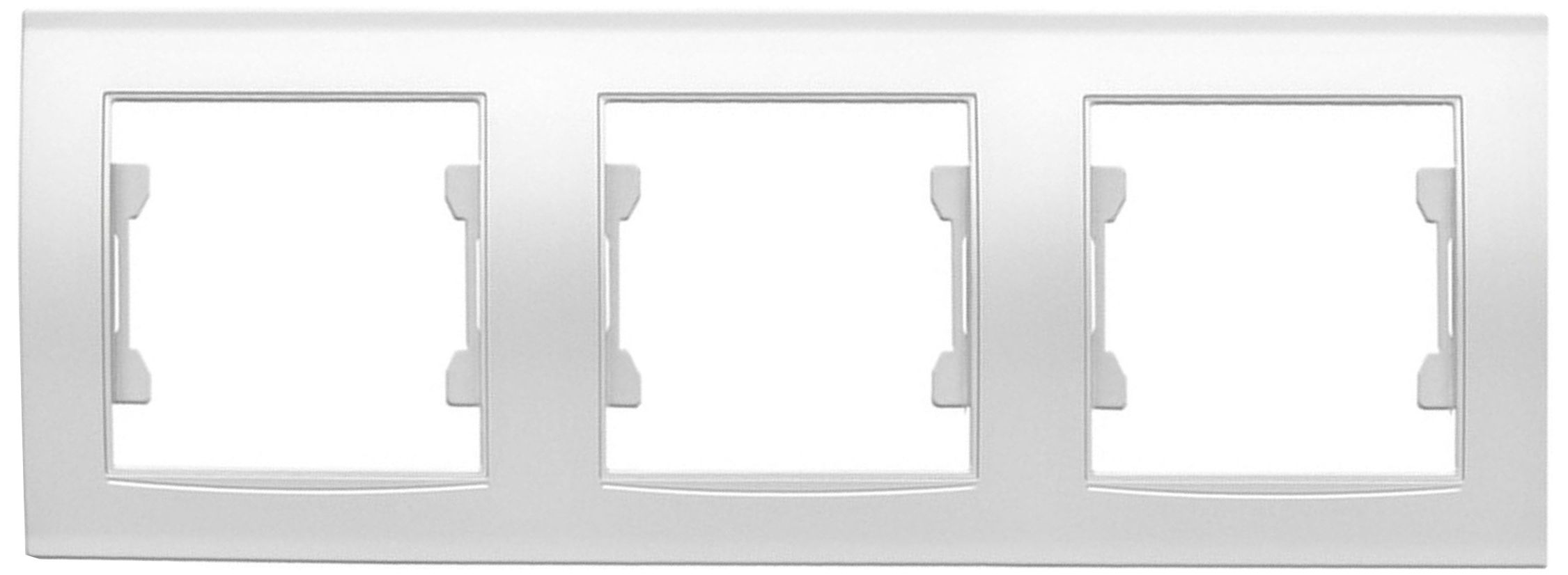 Изображение товара Рамка 3 поста UNIVersal Бриллиант белый