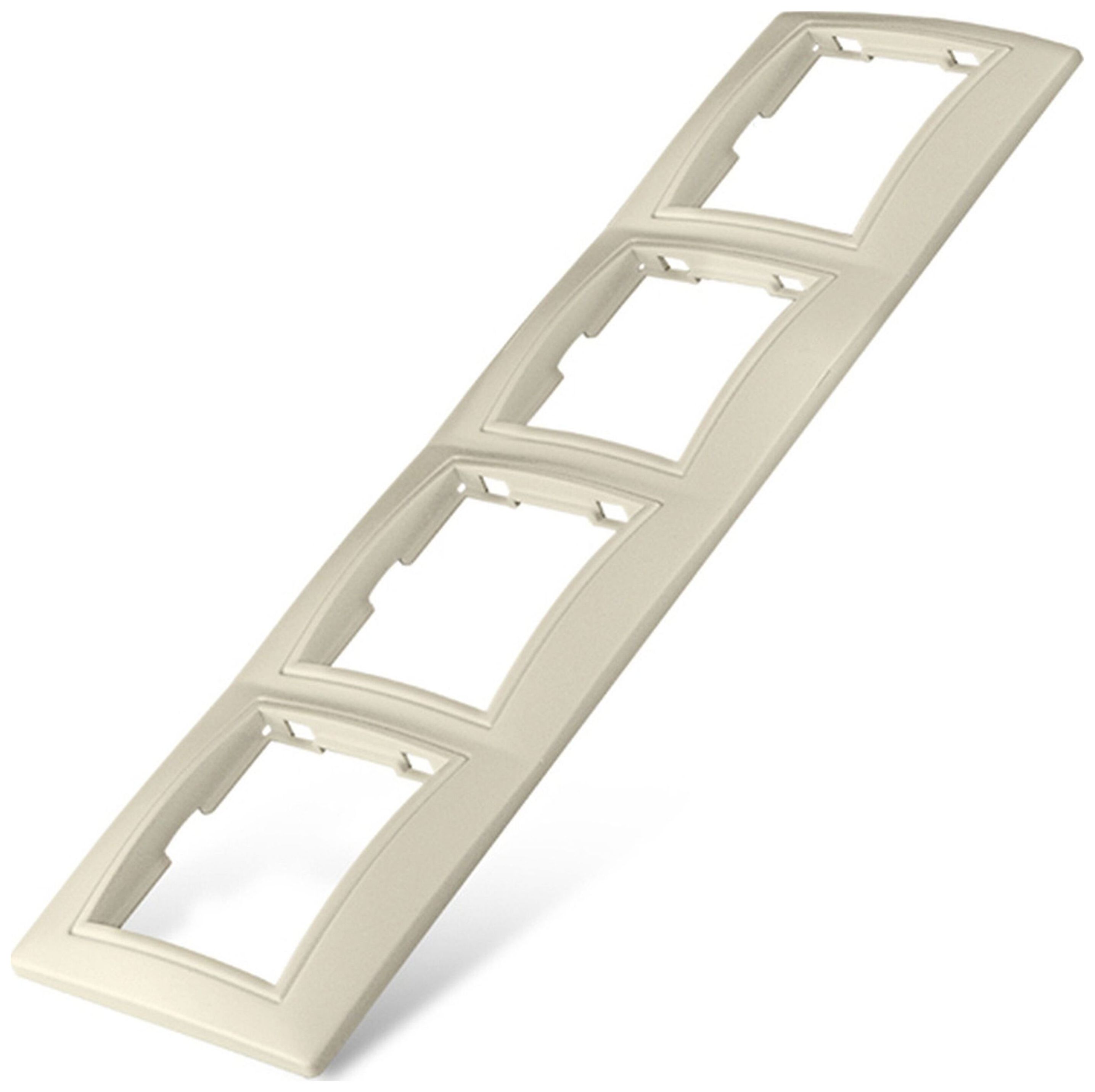 Изображение товара Рамка 4 поста UNIVersal Севиль слоновая кость