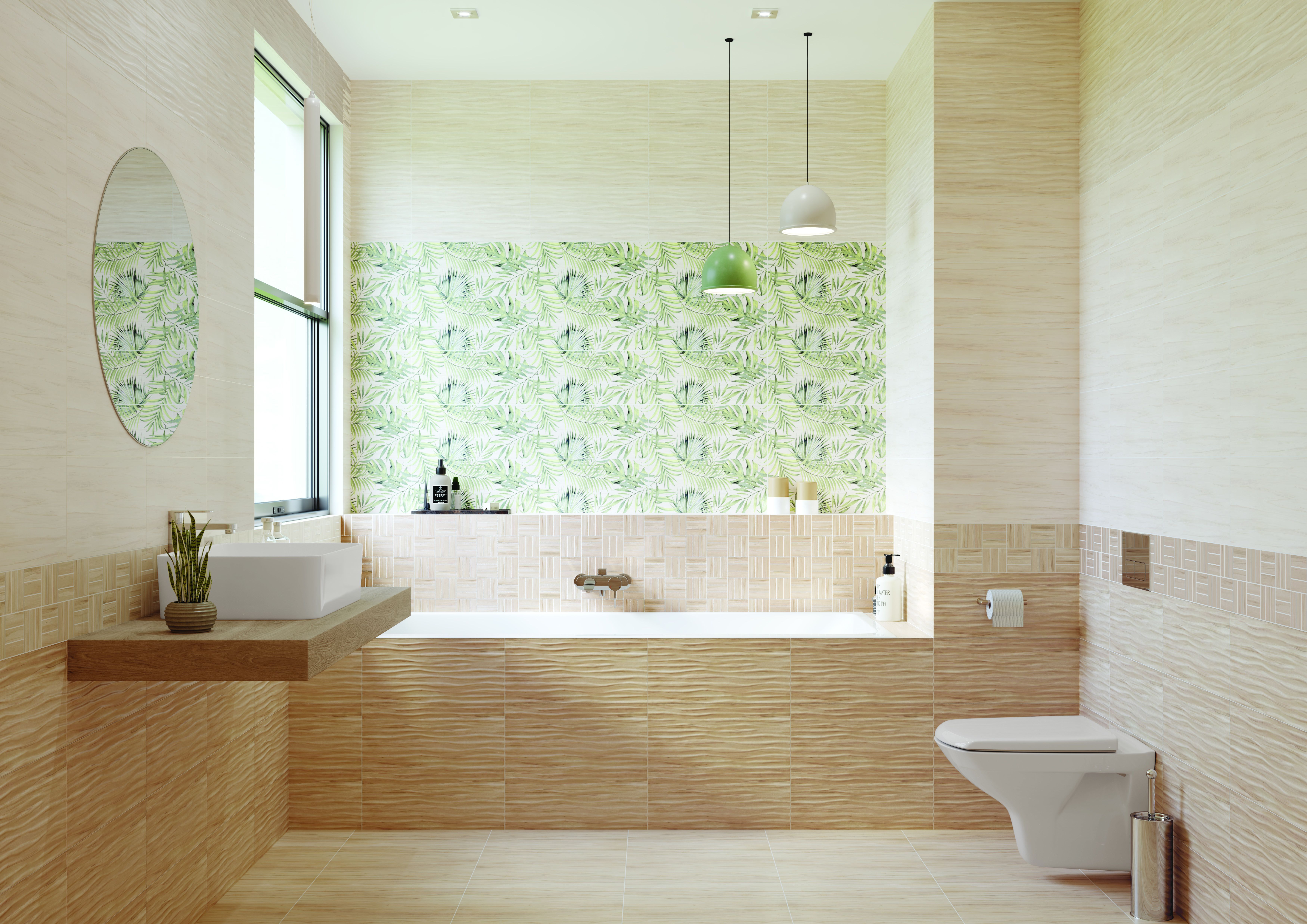 Изображение товара Керамогранит Cersanit Botanica коричневый 42X42 см 21186 м²