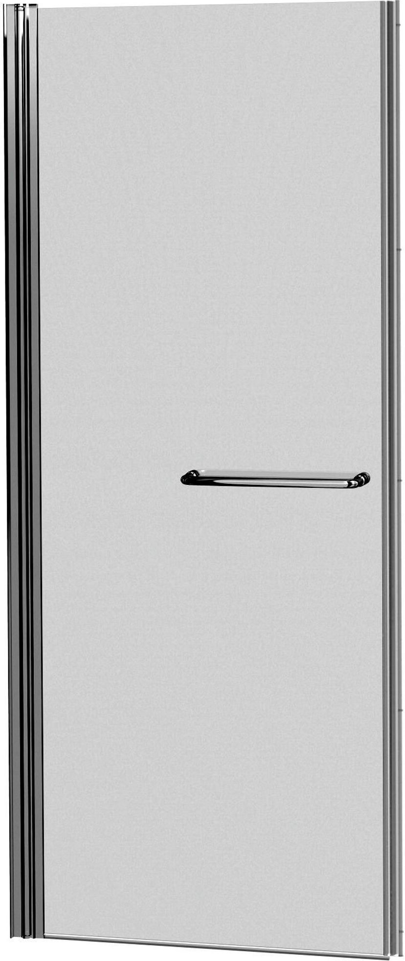 Изображение товара Душевая дверь МАРТ Ауро матовое стекло 195х80 см, распашная, герметичная