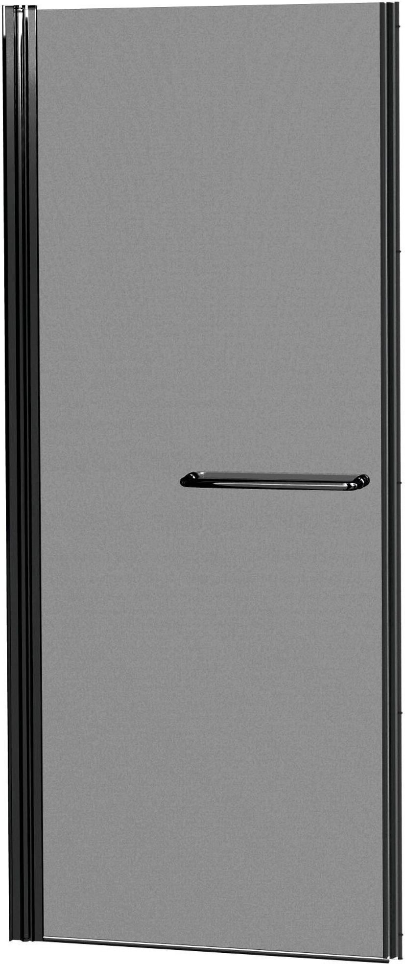 Изображение товара Душевая дверь МАРТ Ауро 195х80 см тонированное стекло распашная