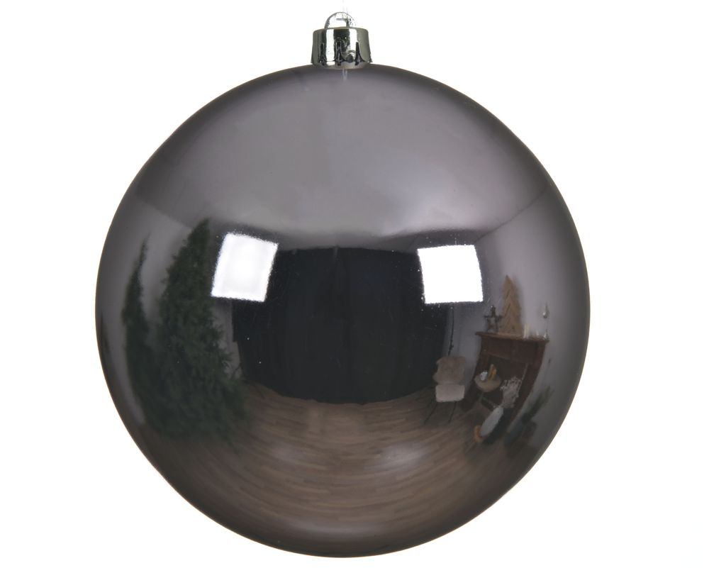 Изображение товара Новогодний шар лиловый 20 см украшение для елки праздничный декор