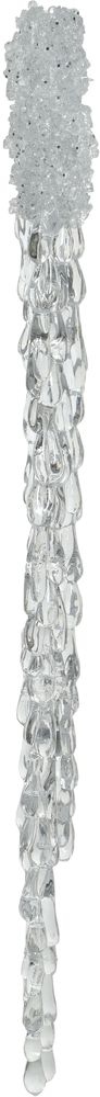 Изображение товара Ёлочная игрушка Сосулька прозрачная 38 см