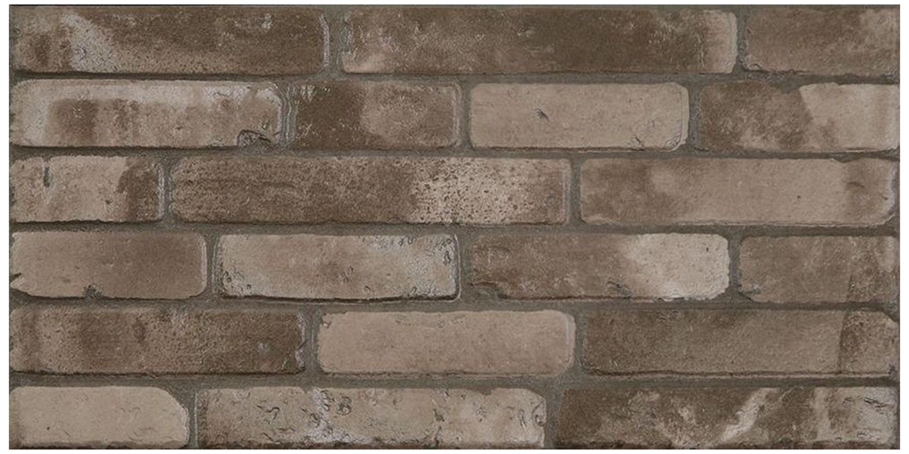 Распродажа остатков Gracia Ceramica Керамогранит Gracia Ceramica Portland Brick коричневый 20х40 см