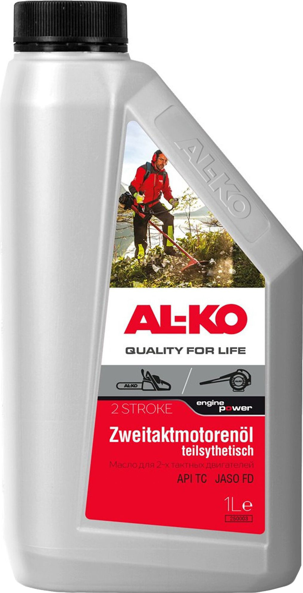 Изображение товара Моторное масло AL-KO Easy Flex Accessories полусинтетическое 1 л для 2-тактных двигателей