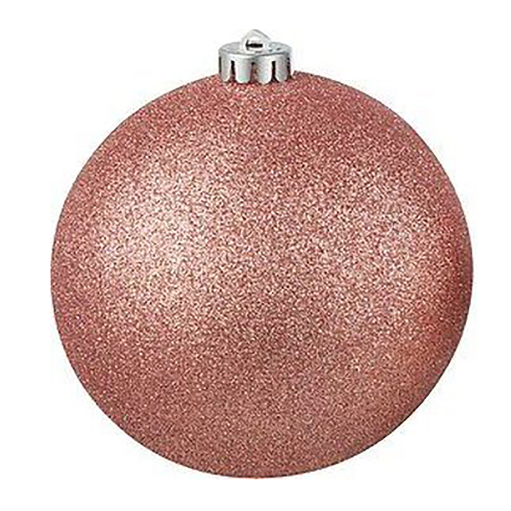 Изображение товара Новогодний шар пудровый 14 см в ассортименте