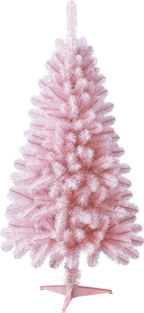 Изображение товара Искусственная сосна новогодняя розовая 150 см для яркого праздничного интерьера